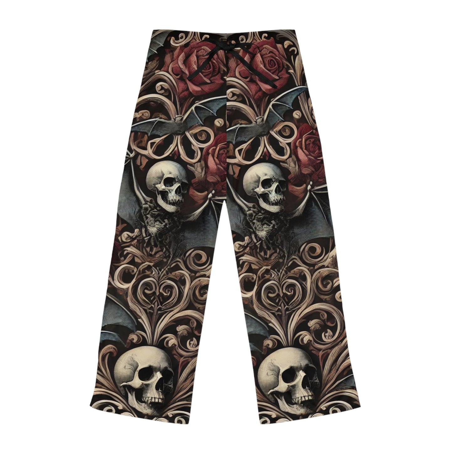 Nocturnal Elegy - Women's Pajama Pants (AOP)