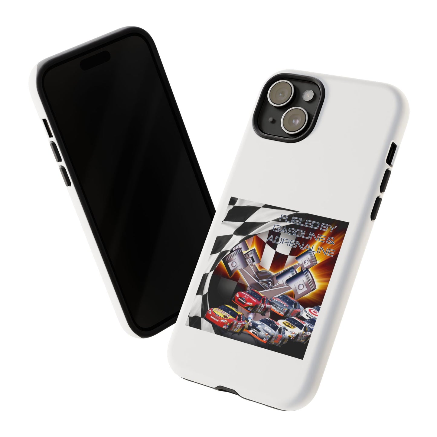 Fueled by Gasoline & Adrenaline - Tough Phone Case