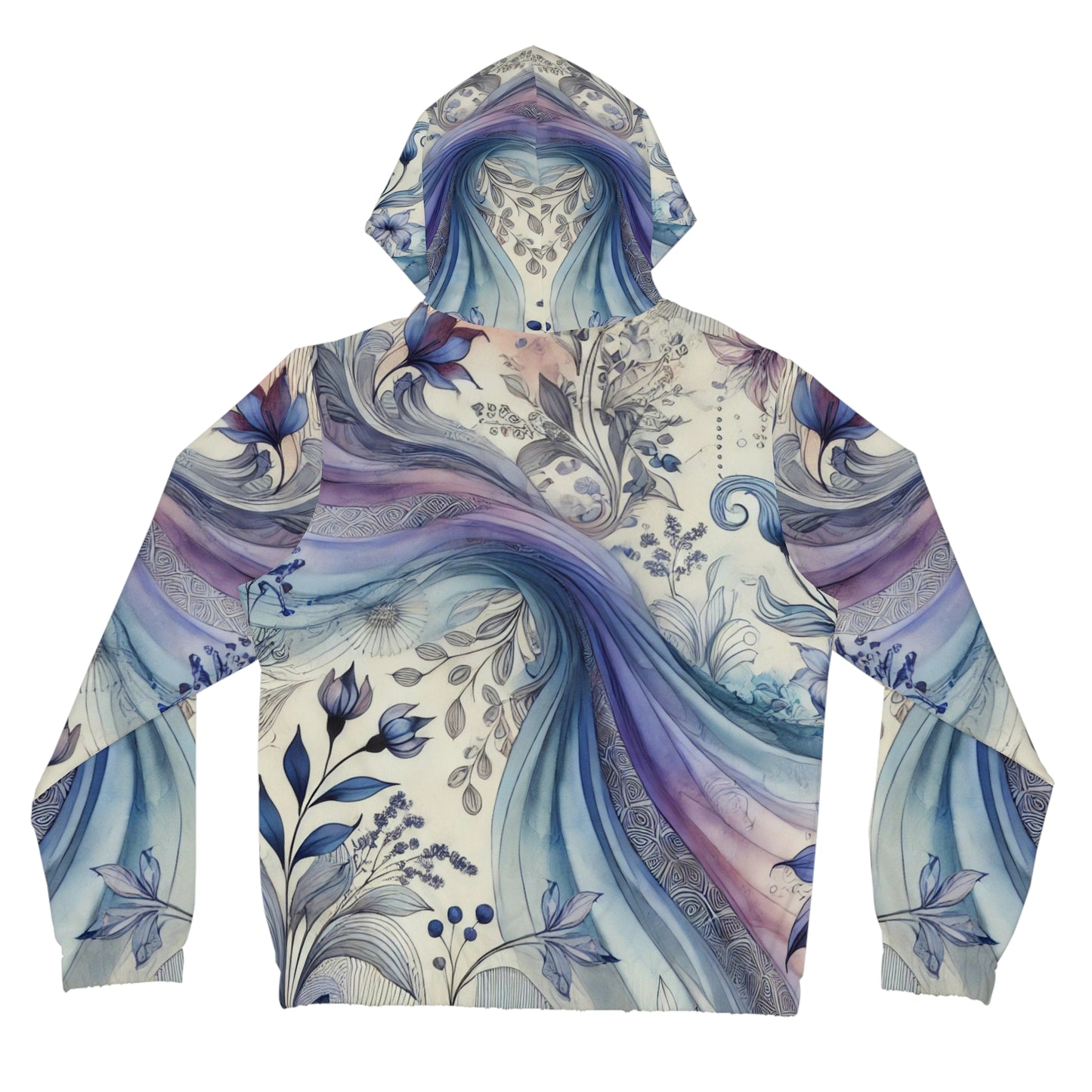 Twilight Bloom - Women’s Full-Zip Hoodie (AOP)