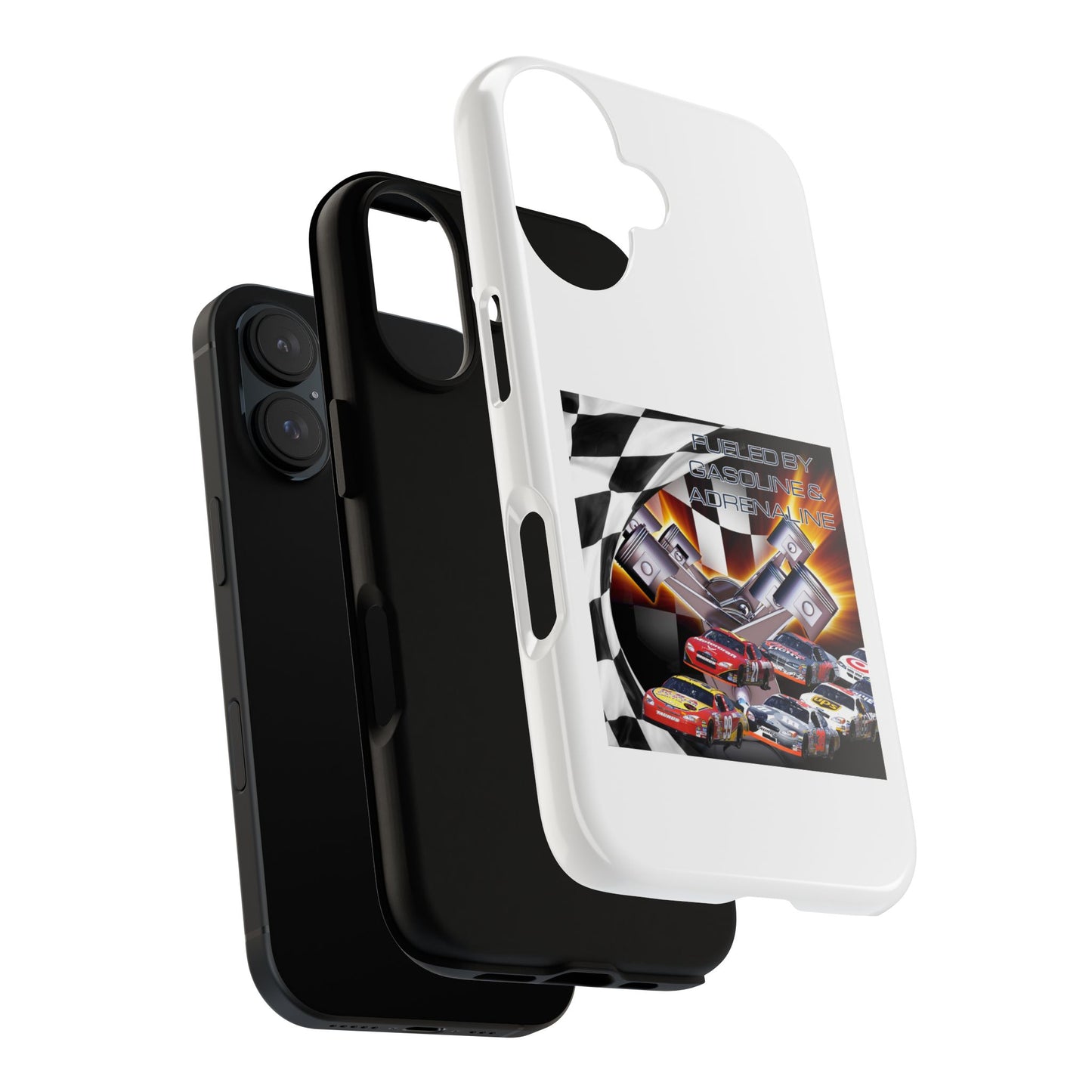 Fueled by Gasoline & Adrenaline - Tough Phone Case