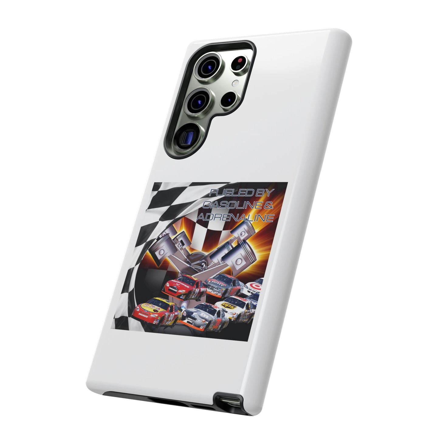 Fueled by Gasoline & Adrenaline - Tough Phone Case