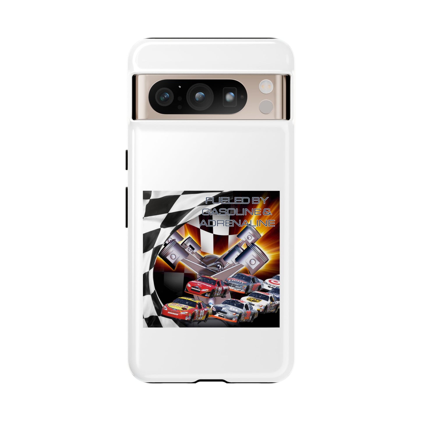 Fueled by Gasoline & Adrenaline - Tough Phone Case