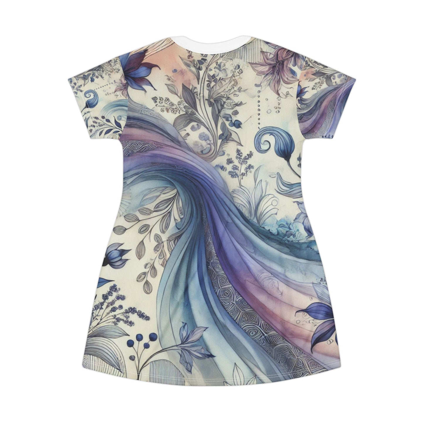 Twilight Bloom - T-Shirt Dress