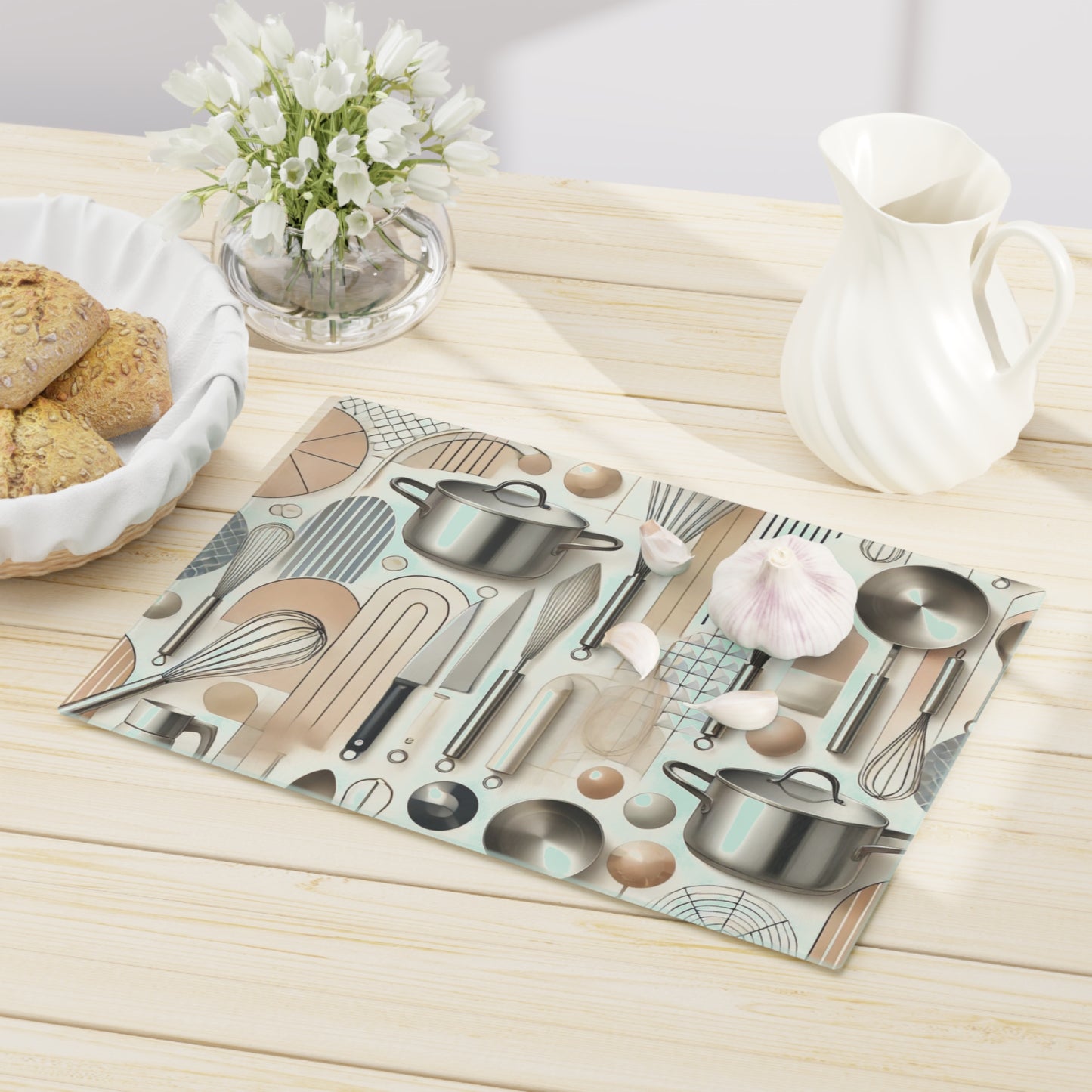 Culinary Harmony - Cutting Board