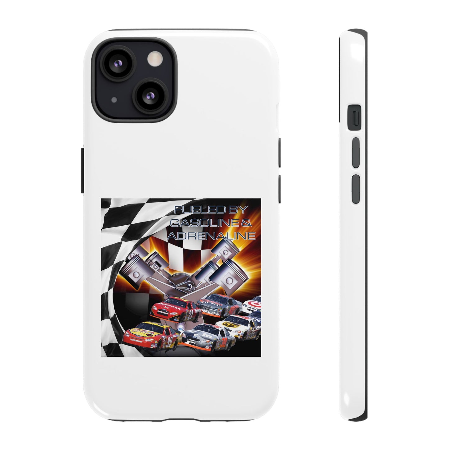 Fueled by Gasoline & Adrenaline - Tough Phone Case