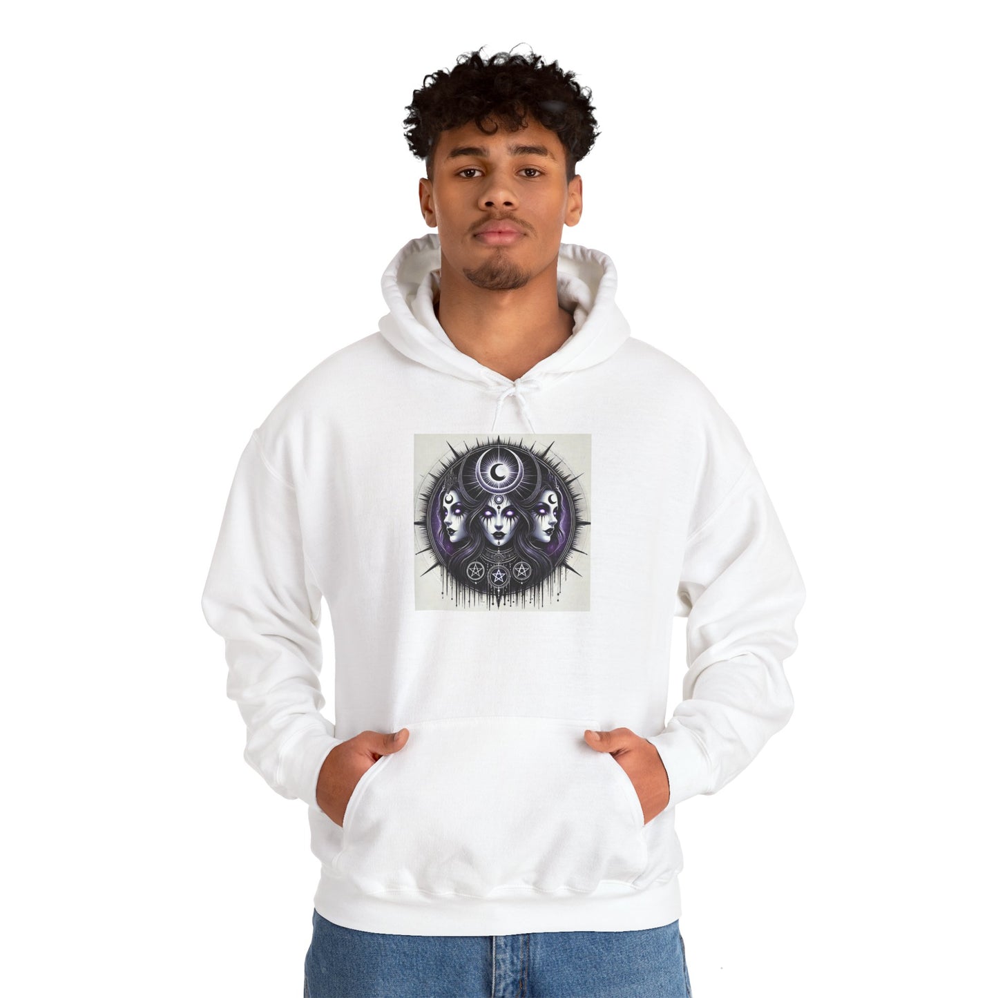 Triple Goddess - Unisex Heavy Blend Hooded Sweatshirt