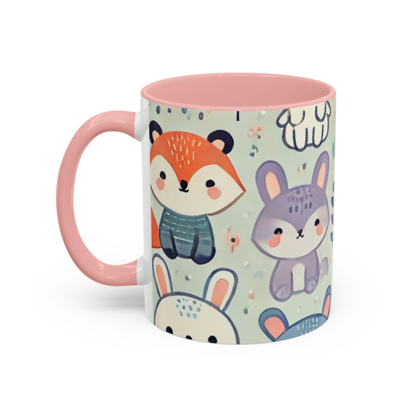 Whimsical Companions - Accent Coffee Mug (11, 15oz)