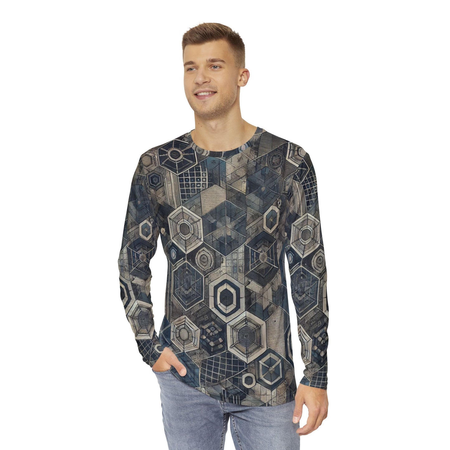 Modern Odyssey - Men's Long Sleeve Shirt