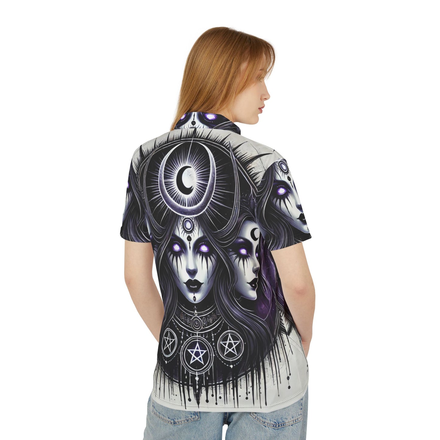 Triple Goddess - Unisex Polo Shirt