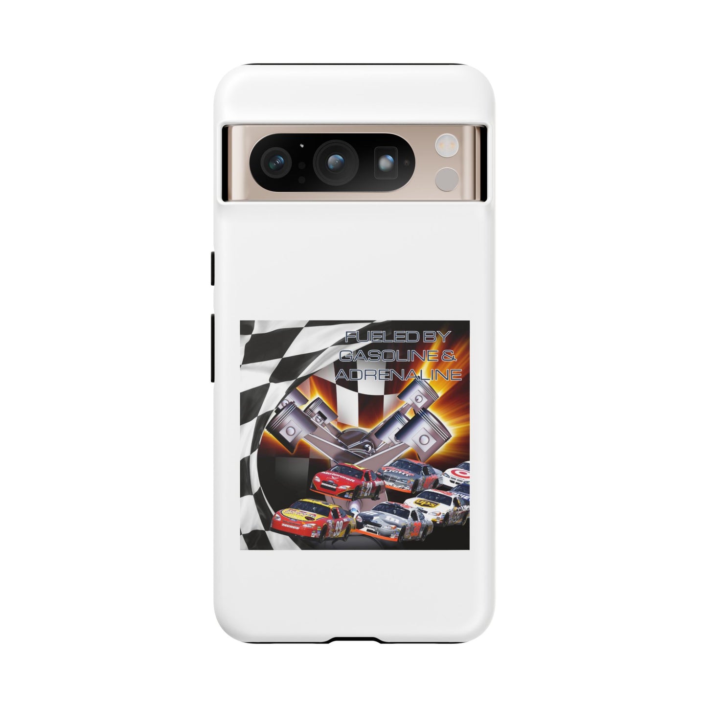 Fueled by Gasoline & Adrenaline - Tough Phone Case