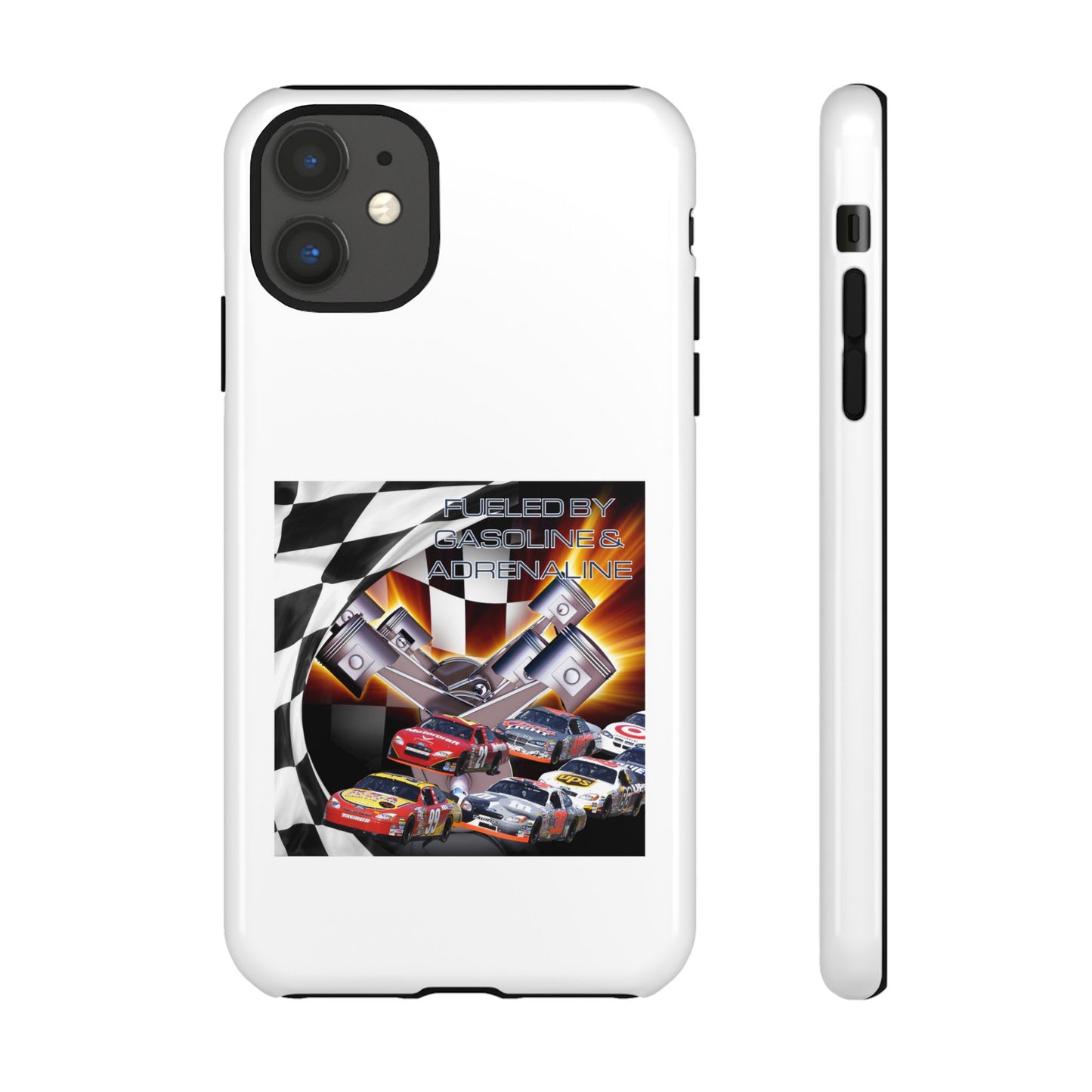 Fueled by Gasoline & Adrenaline - Tough Phone Case