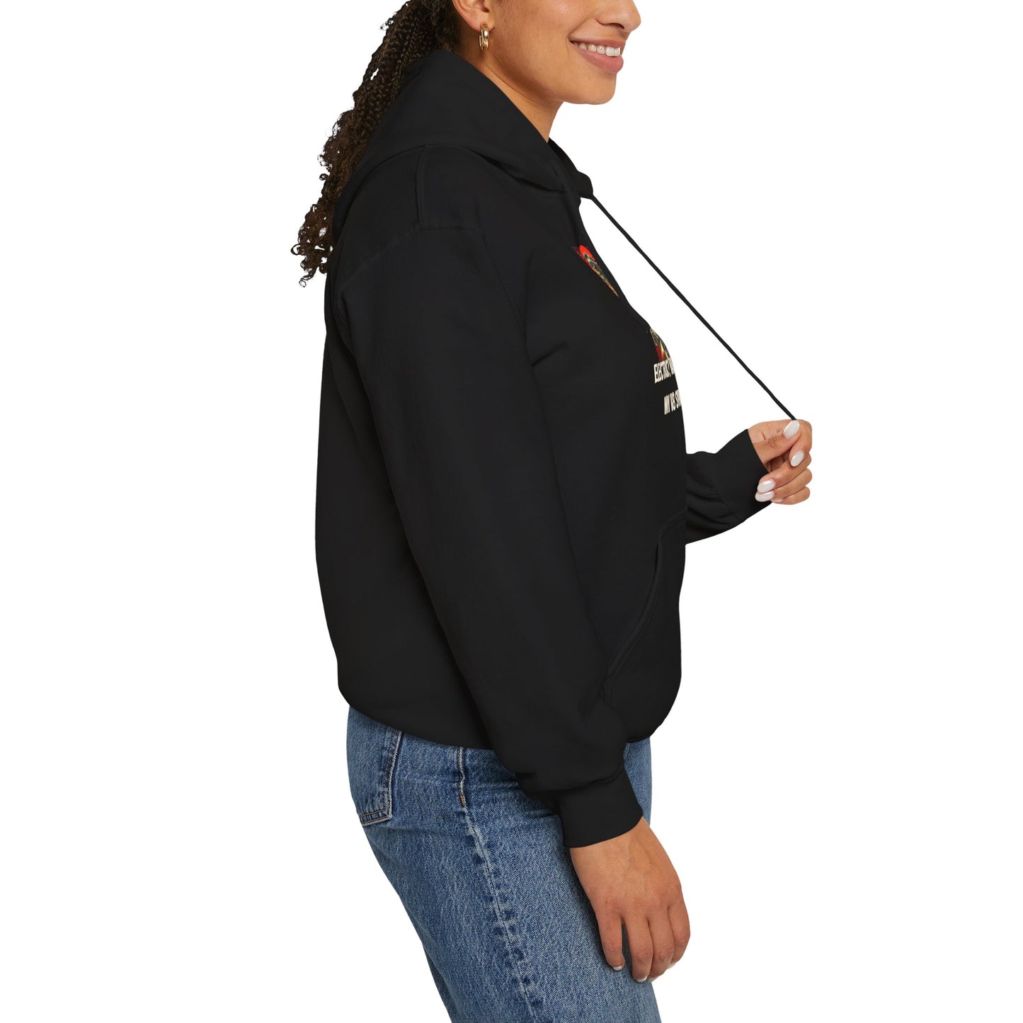 Electric? Nah, I Prefer My V8 Symphony - Unisex Heavy Blend™ Hooded Sweatshirt