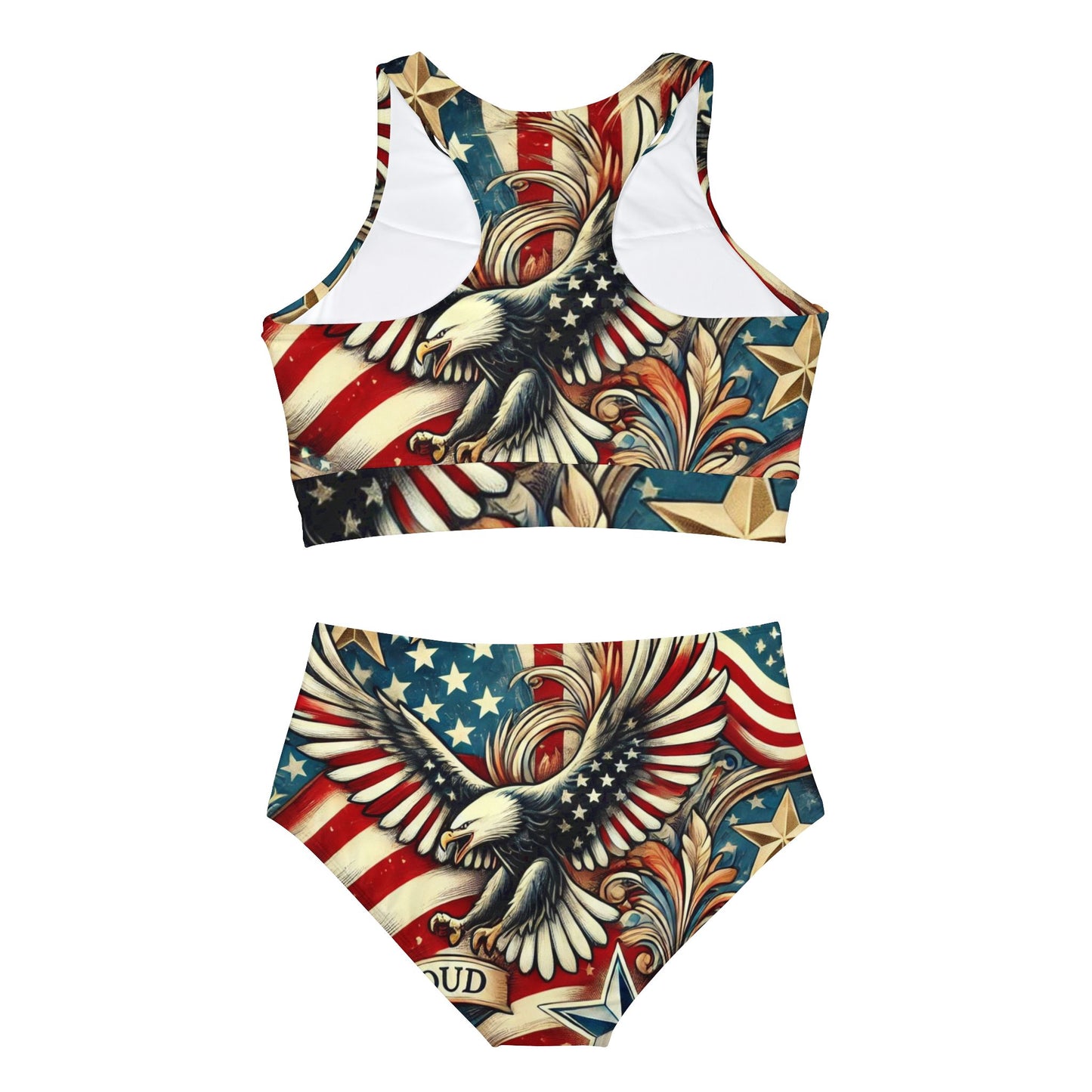 Stars of Freedom - Sporty Bikini Set