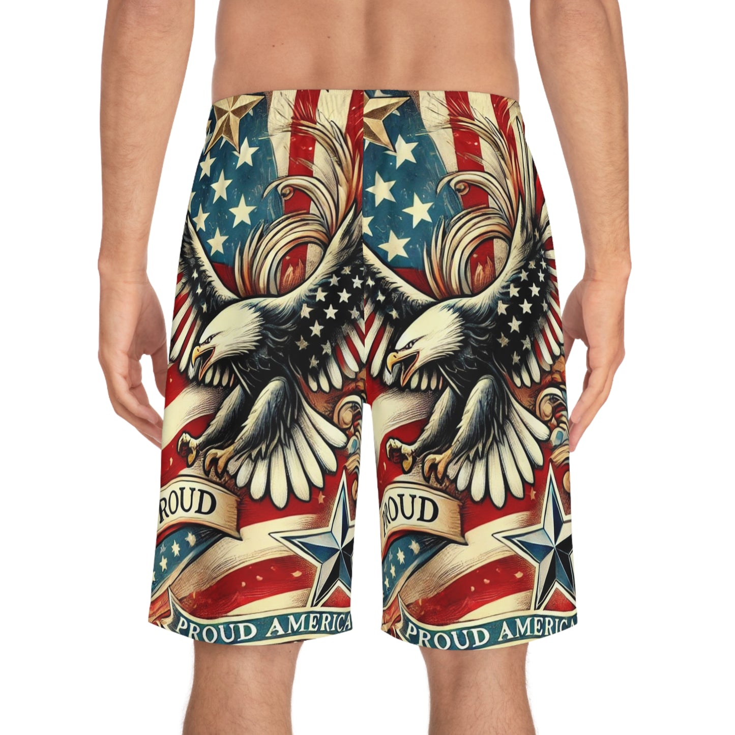 Stars of Freedom - Men's Board Shorts