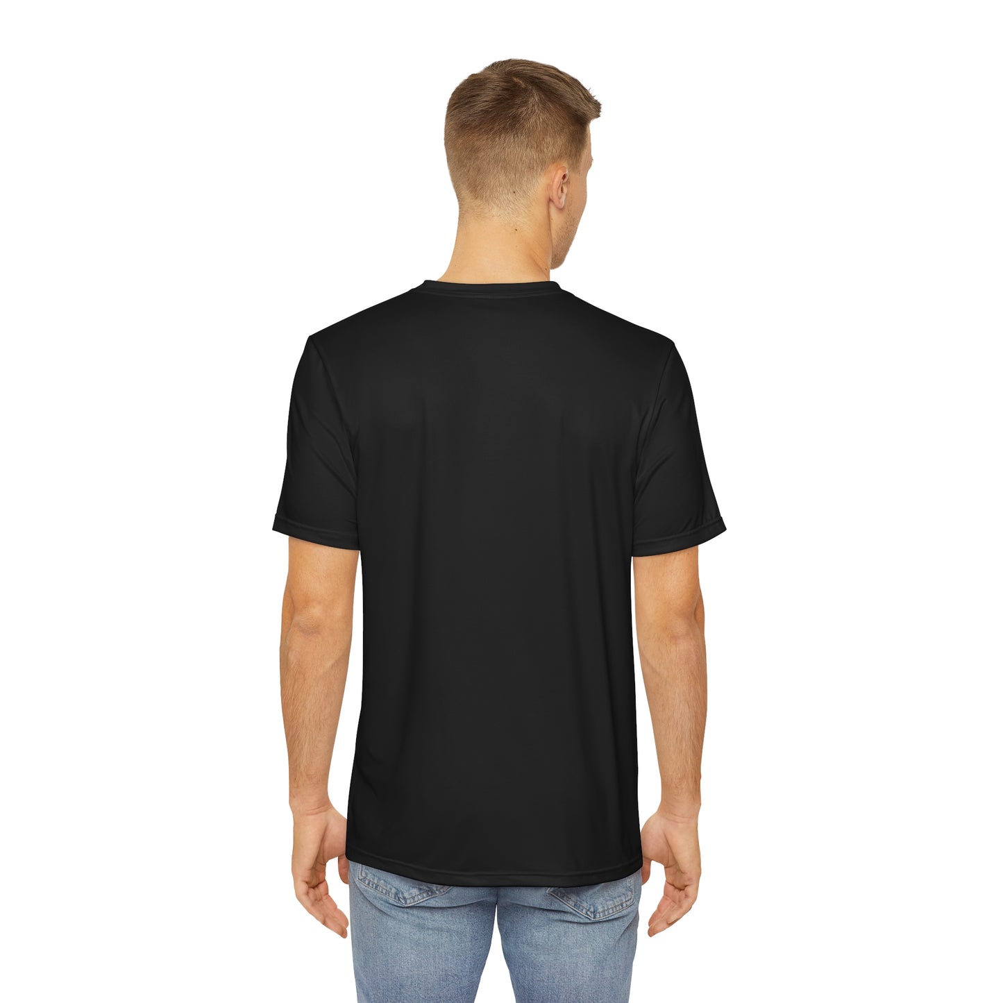 Fueled by Gasoline & Adrenaline - Men's Polyester Tee (AOP) T-Shirt