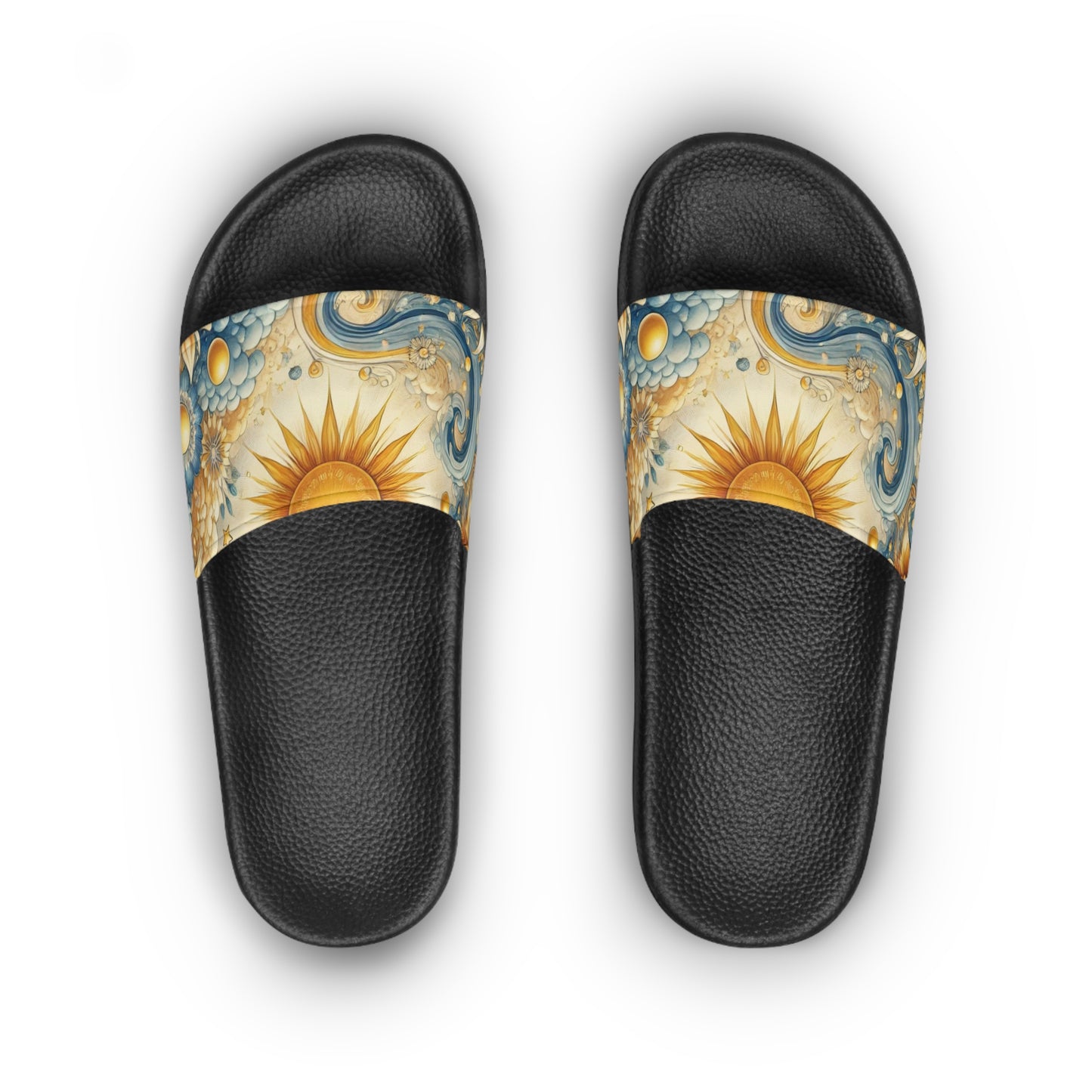 Celestial Radiance - Women's Slide Sandals