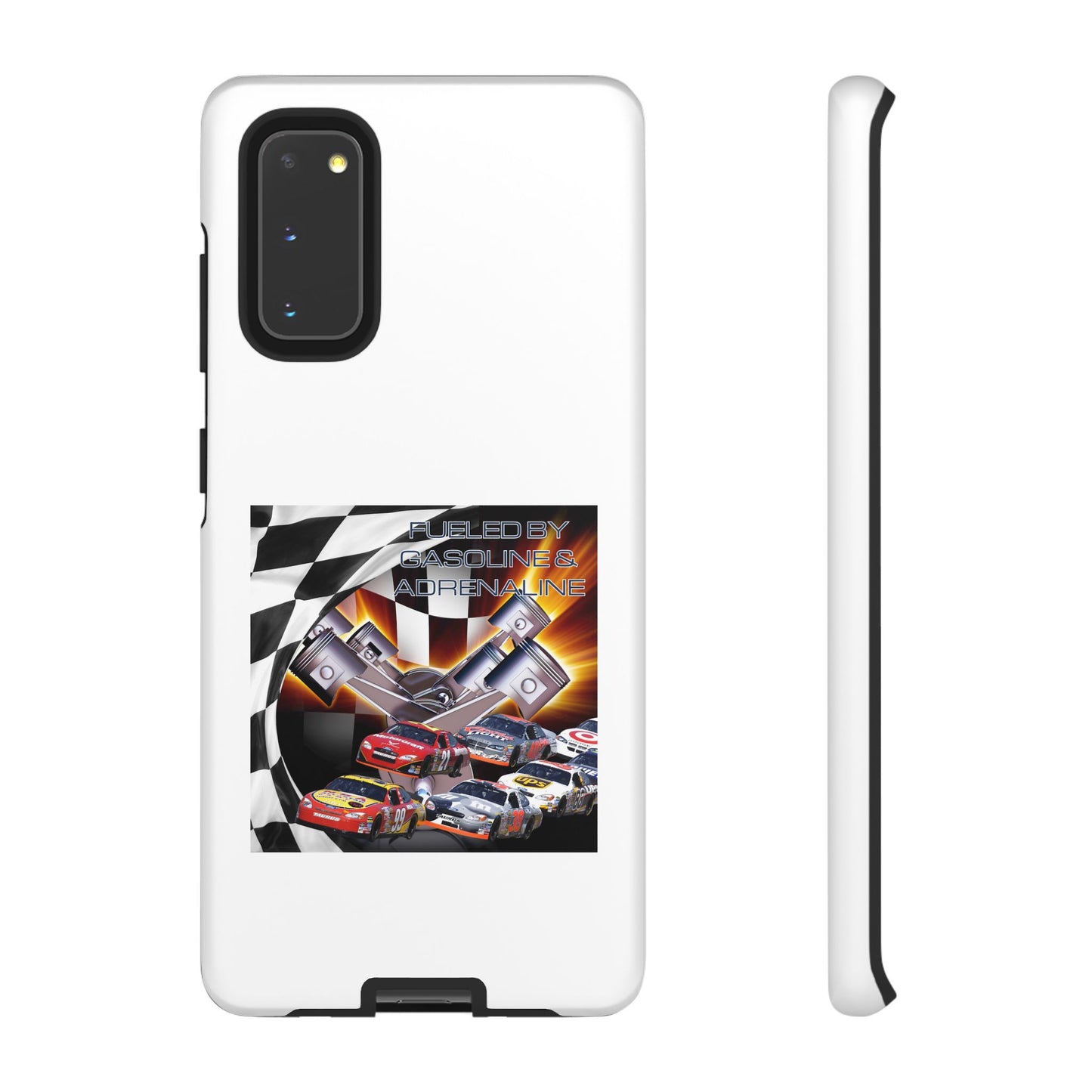 Fueled by Gasoline & Adrenaline - Tough Phone Case