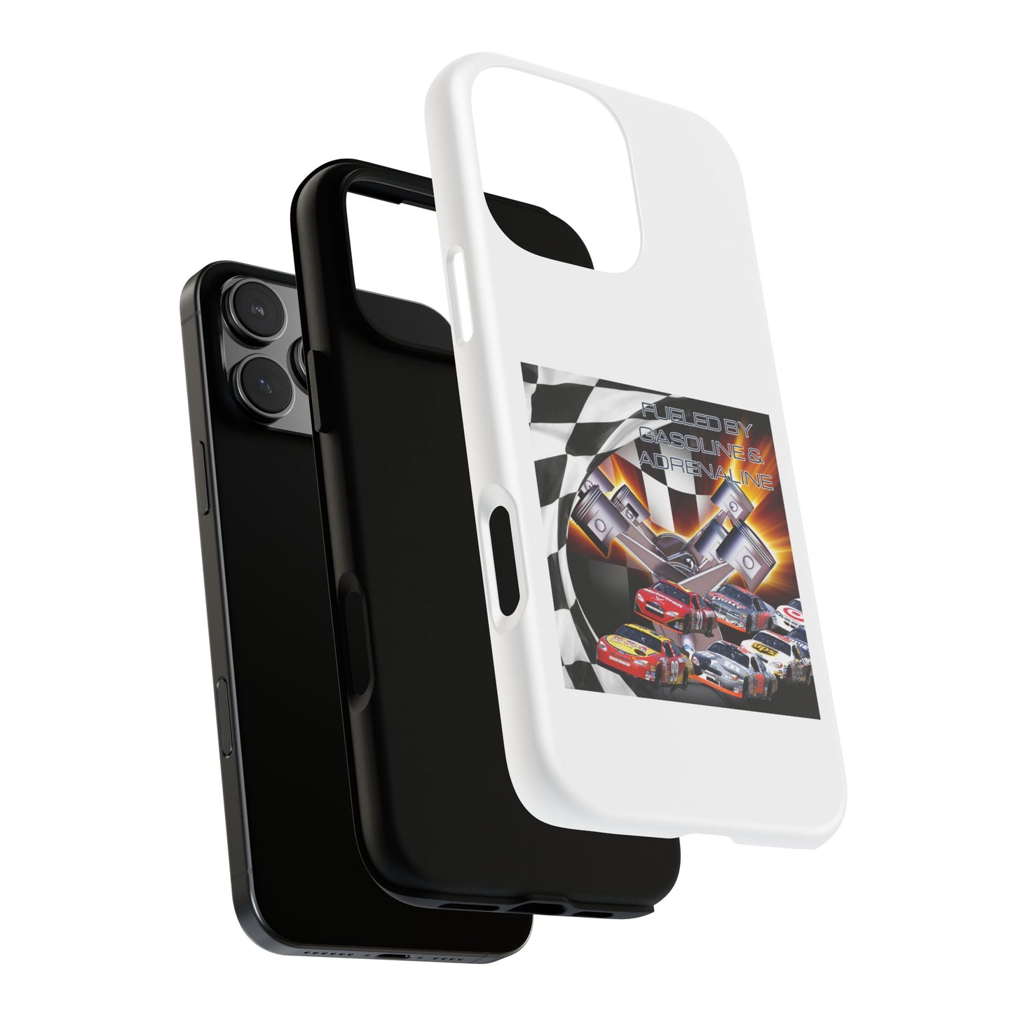 Fueled by Gasoline & Adrenaline - Tough Phone Case