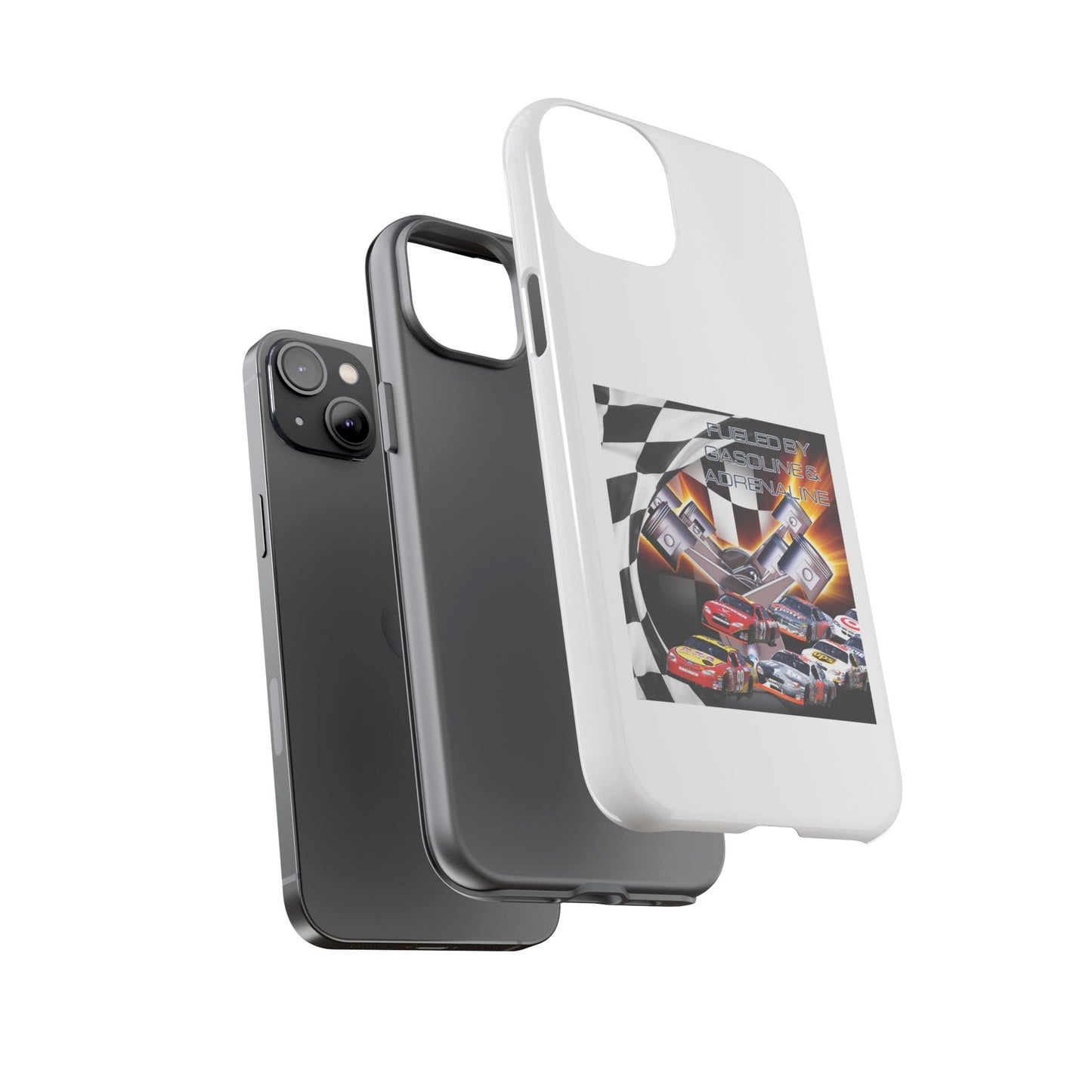 Fueled by Gasoline & Adrenaline - Tough Phone Case