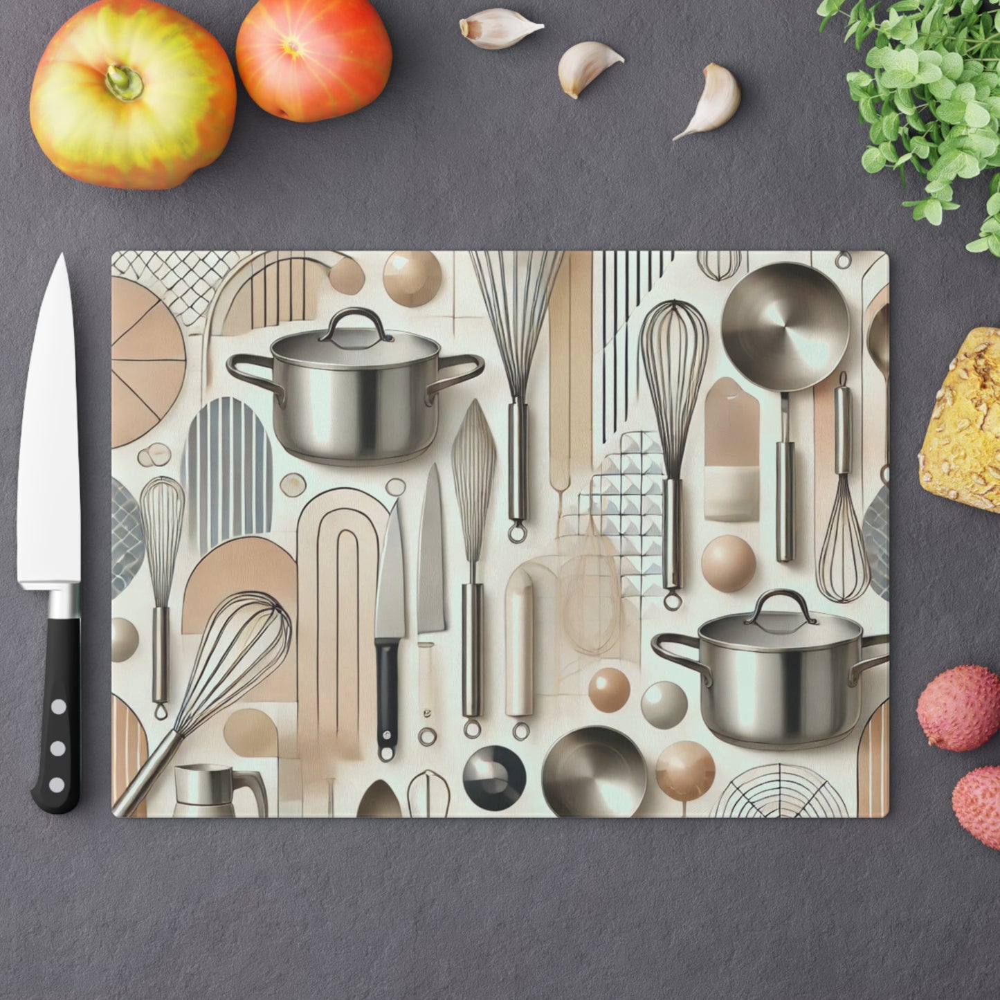 Culinary Harmony - Cutting Board