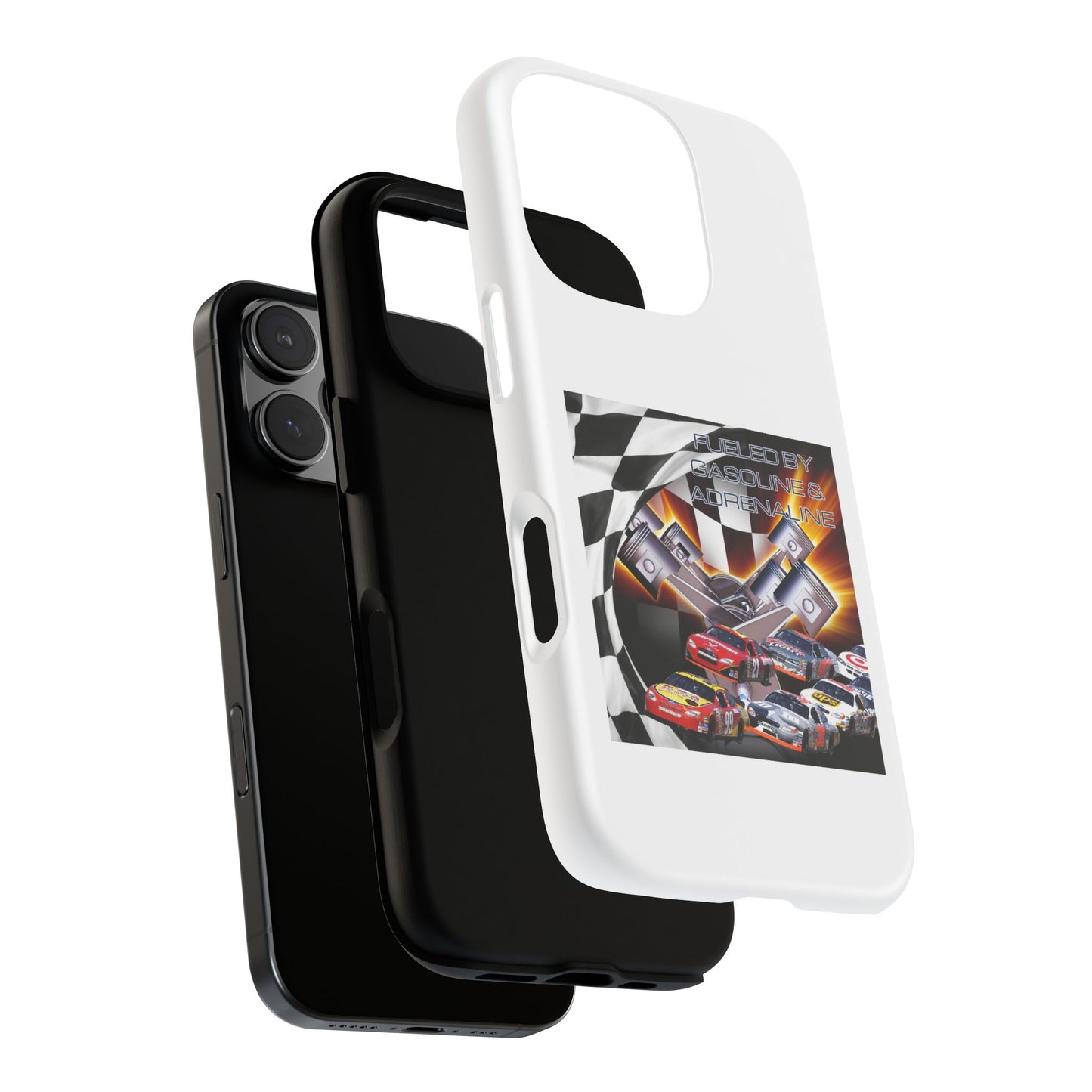 Fueled by Gasoline & Adrenaline - Tough Phone Case