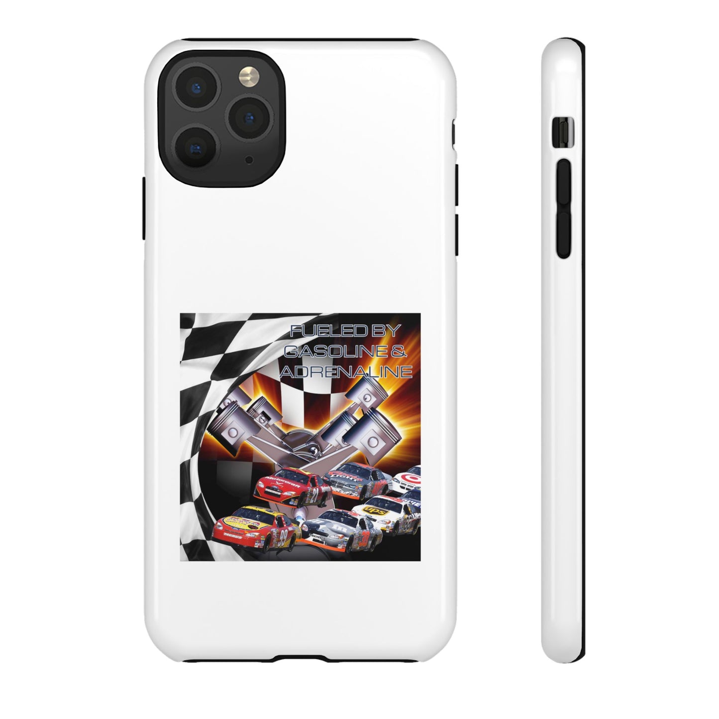 Fueled by Gasoline & Adrenaline - Tough Phone Case