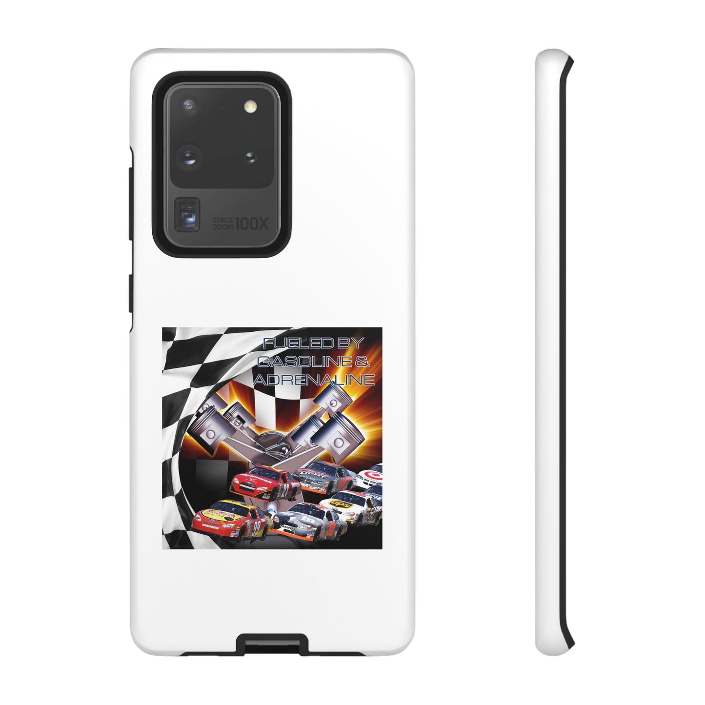 Fueled by Gasoline & Adrenaline - Tough Phone Case