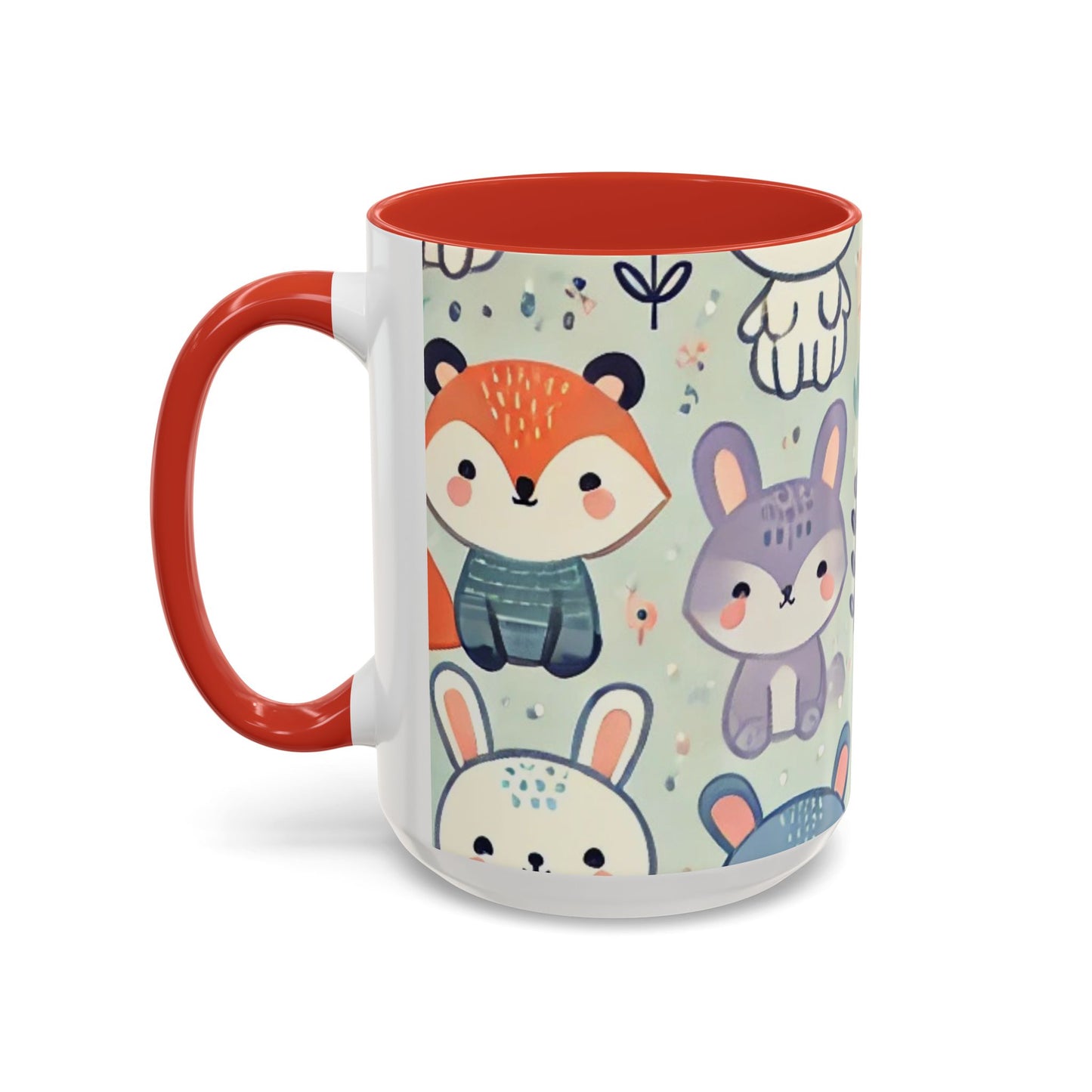 Whimsical Companions - Accent Coffee Mug (11, 15oz)