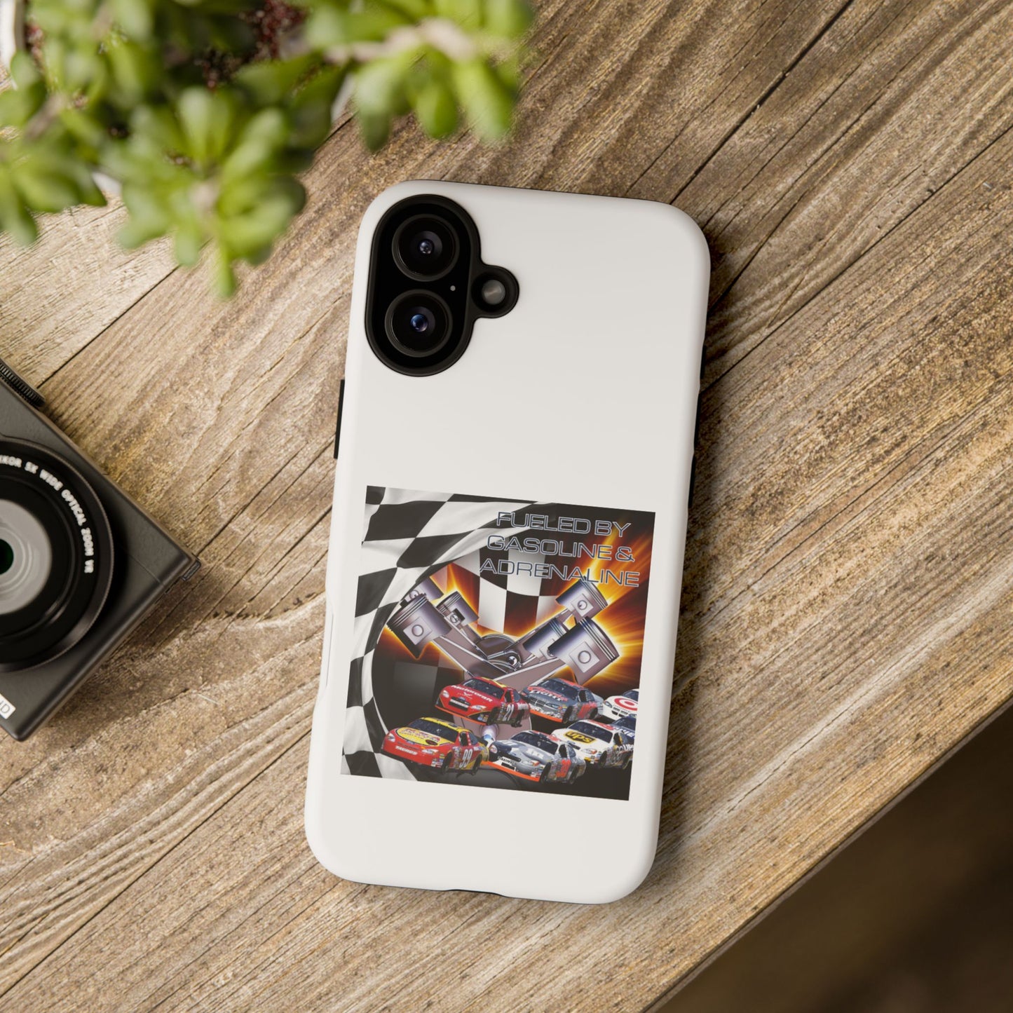 Fueled by Gasoline & Adrenaline - Tough Phone Case