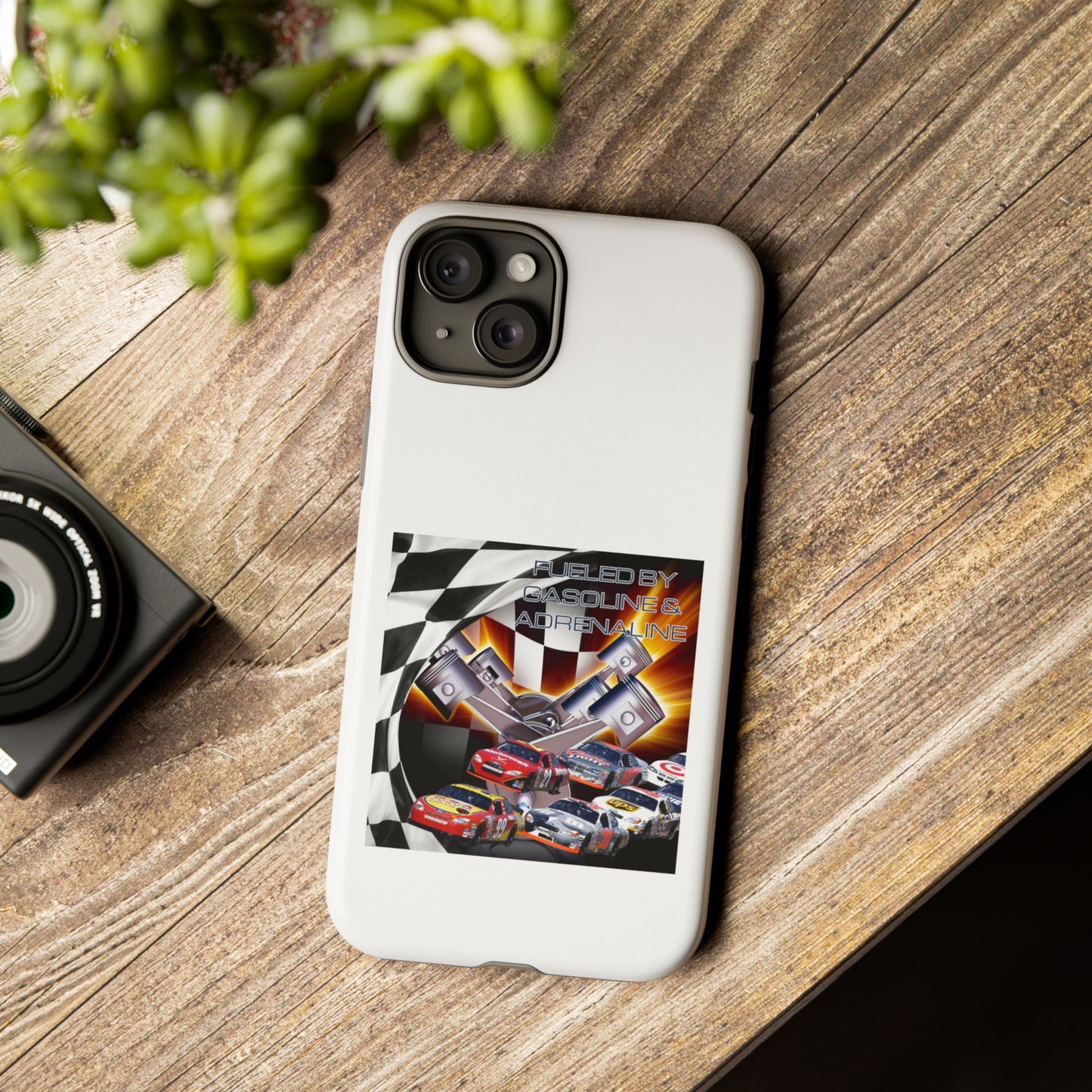 Fueled by Gasoline & Adrenaline - Tough Phone Case