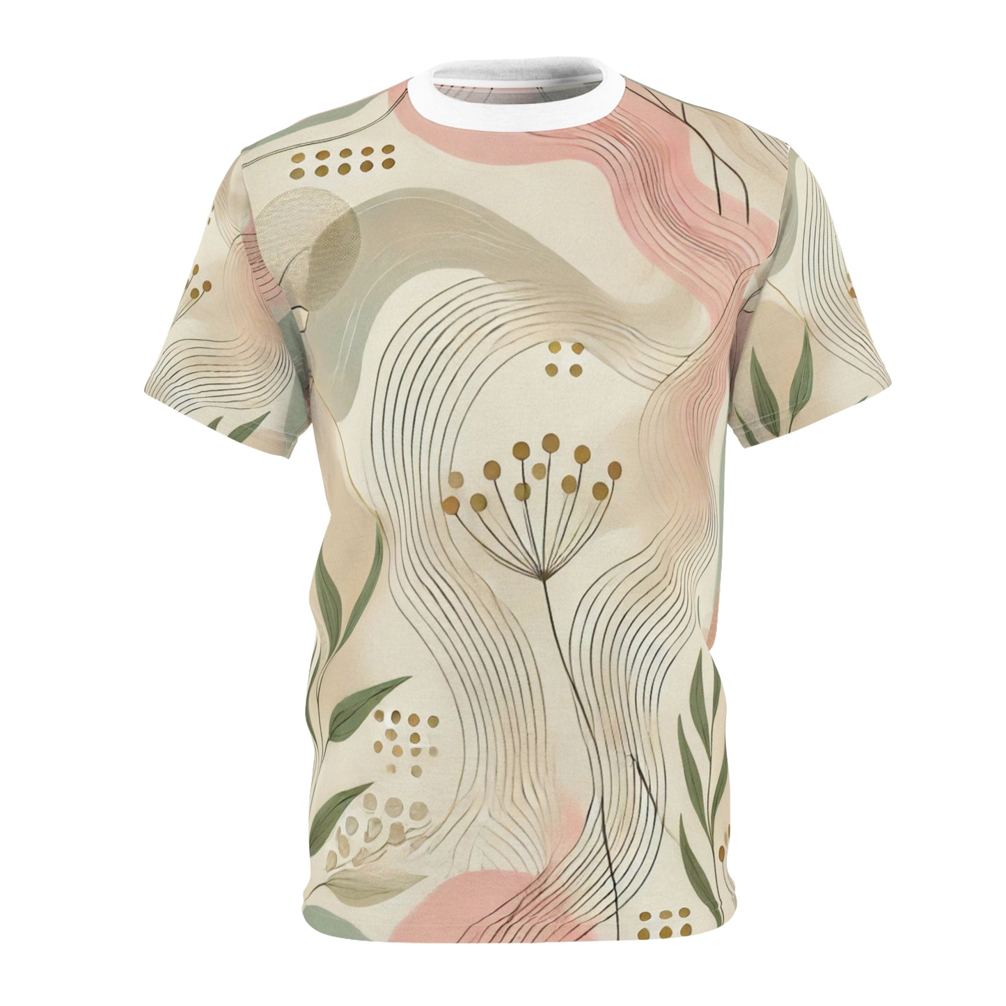 Botanical Breeze - Unisex Cut & Sew Tee (AOP)