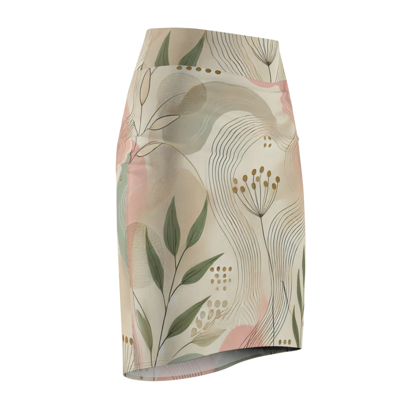 Botanical Breeze - Women's Pencil Skirt (AOP)