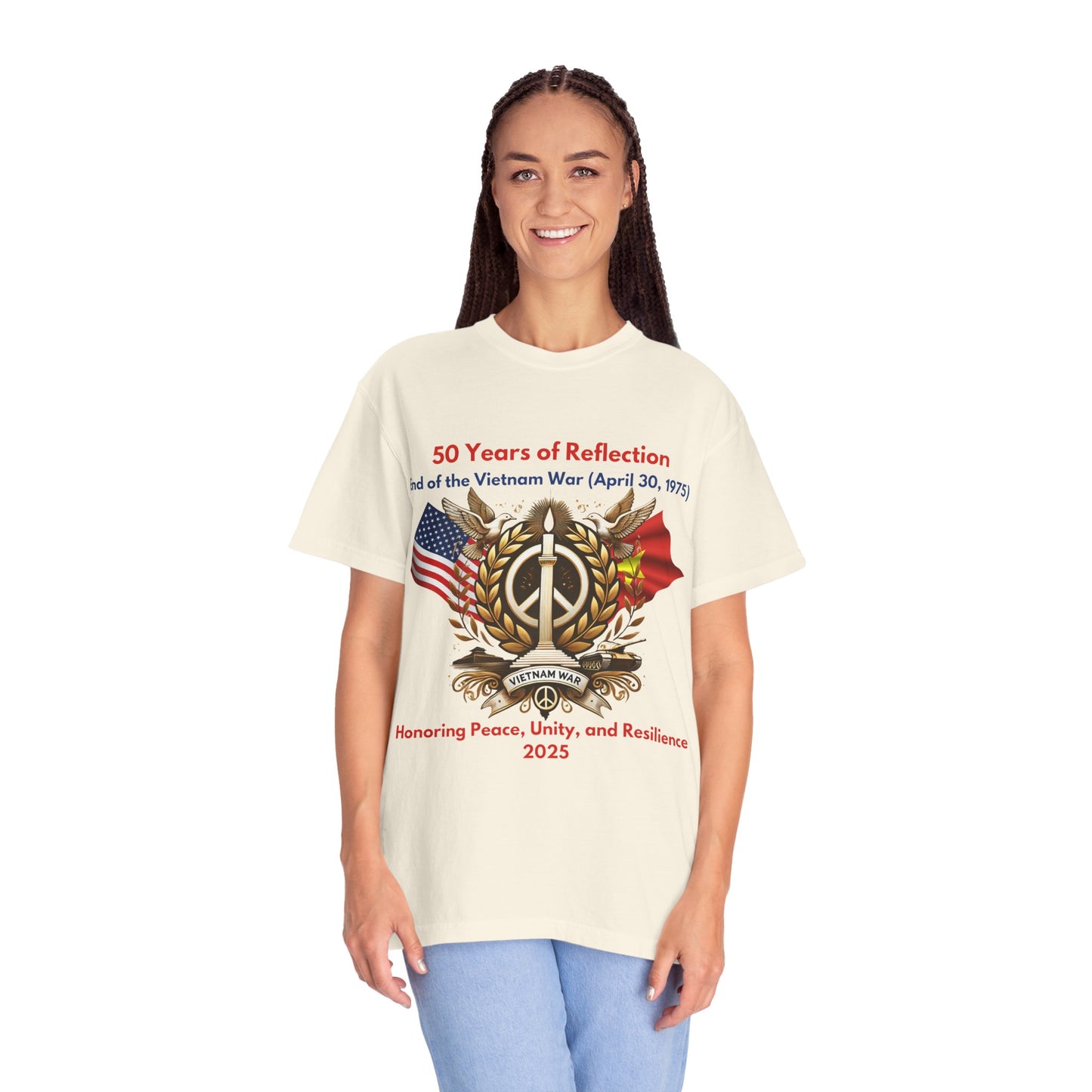 Legacy of Peace - Unisex Garment-Dyed T-shirt