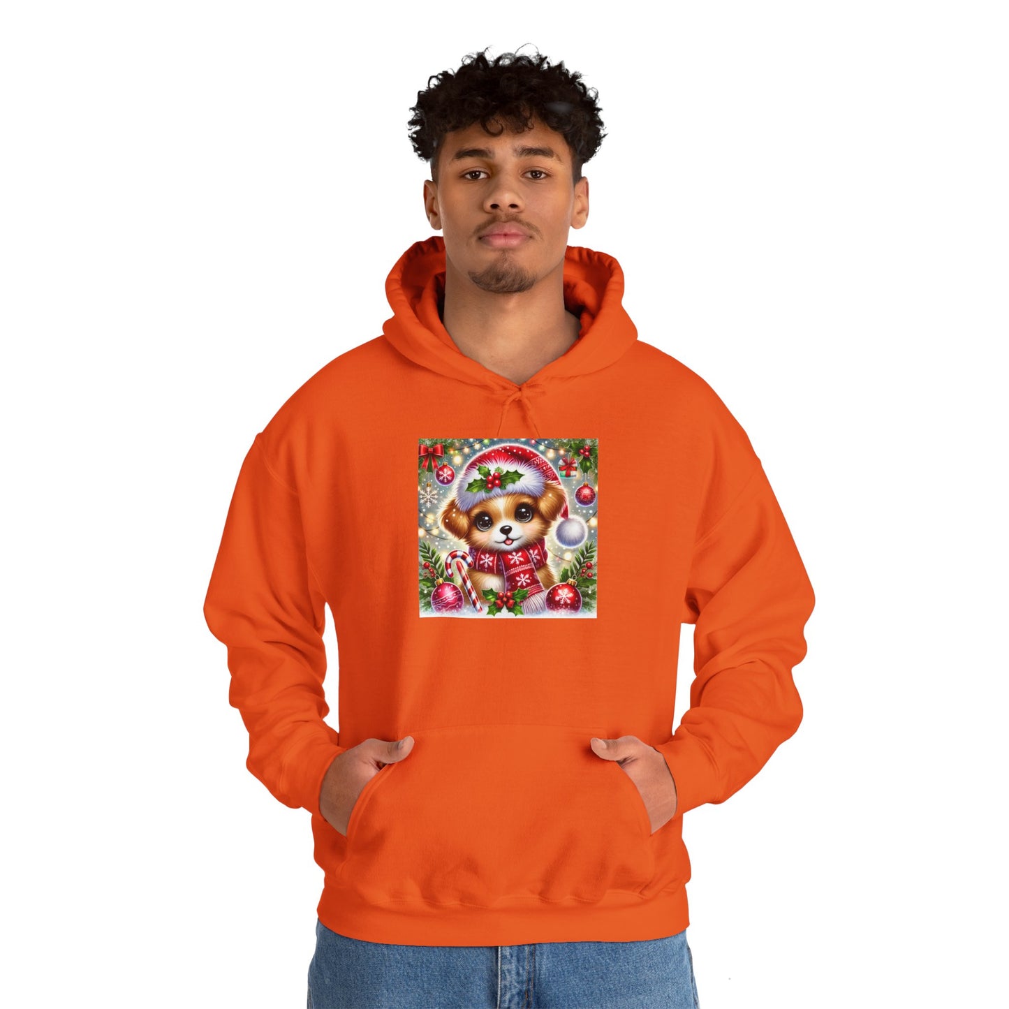 Paws-itively Merry Christmas - Unisex Heavy Blend™ Hooded Sweatshirt