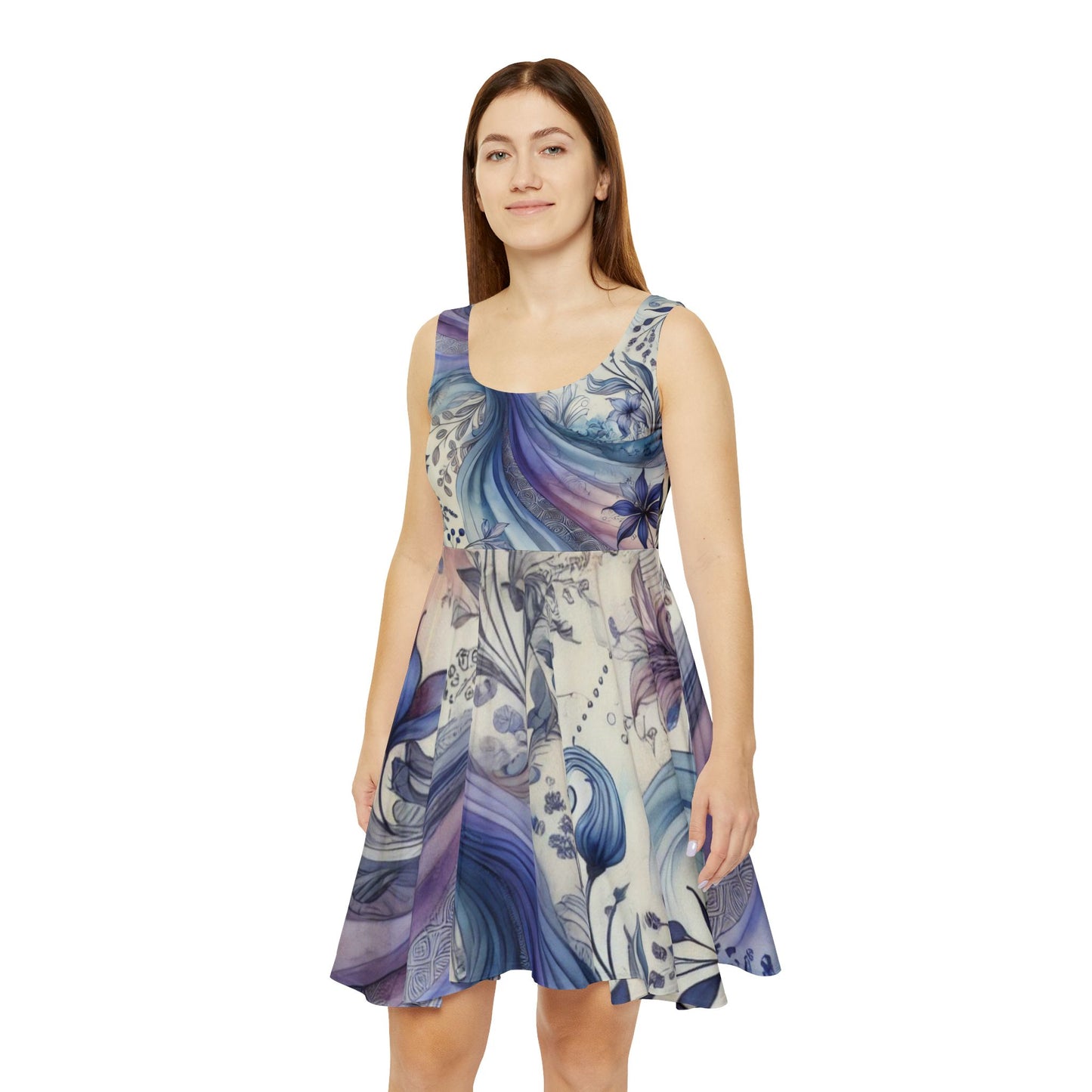 Twilight Bloom - Women's Skater Dress (AOP)