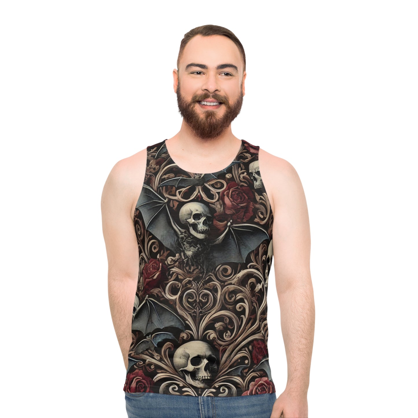 Nocturnal Elegy - Unisex Tank Top (AOP)