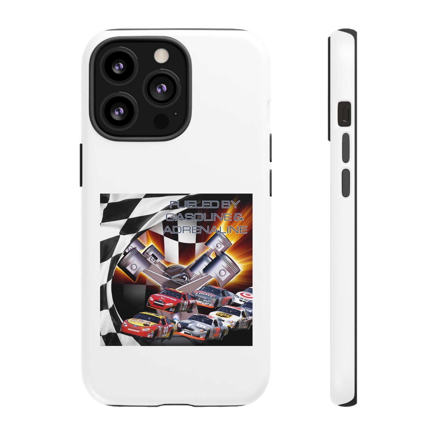 Fueled by Gasoline & Adrenaline - Tough Phone Case