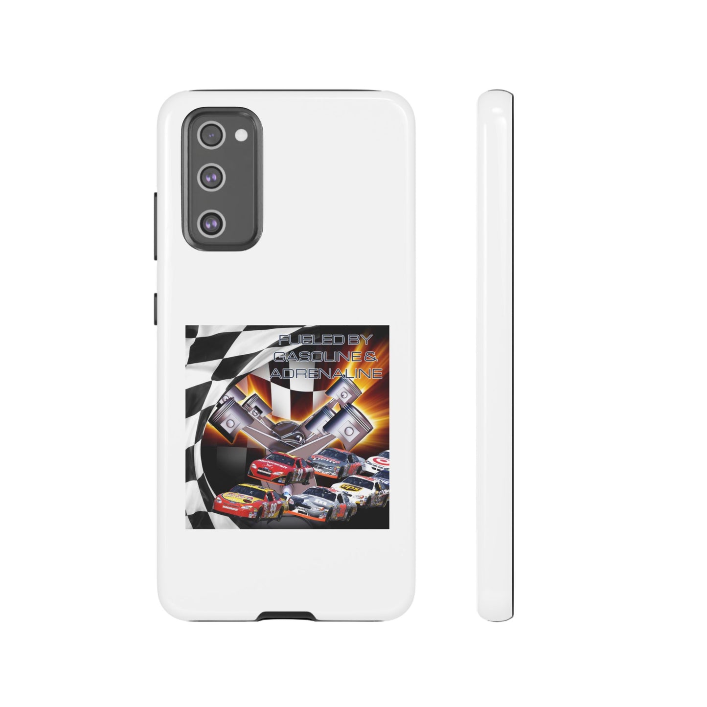 Fueled by Gasoline & Adrenaline - Tough Phone Case