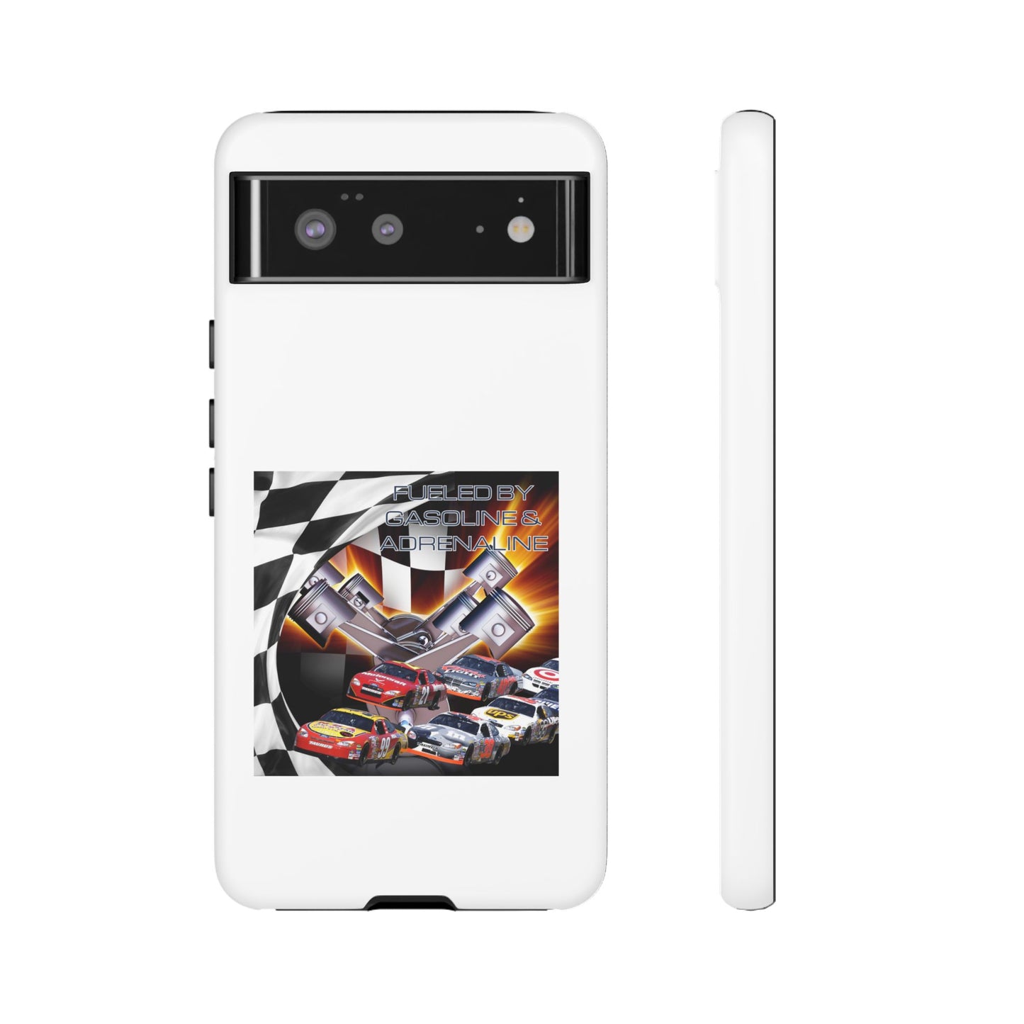 Fueled by Gasoline & Adrenaline - Tough Phone Case