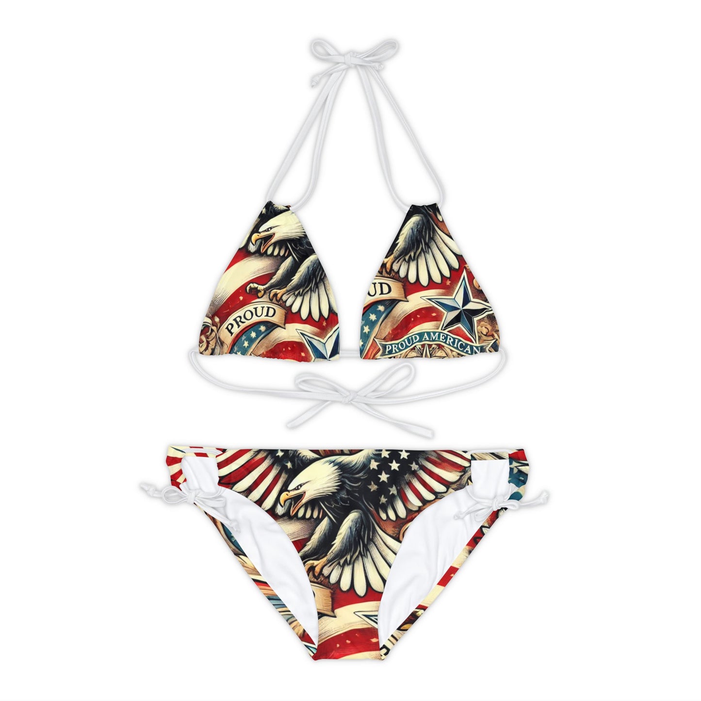 Stars of Freedom - Strappy Bikini Set