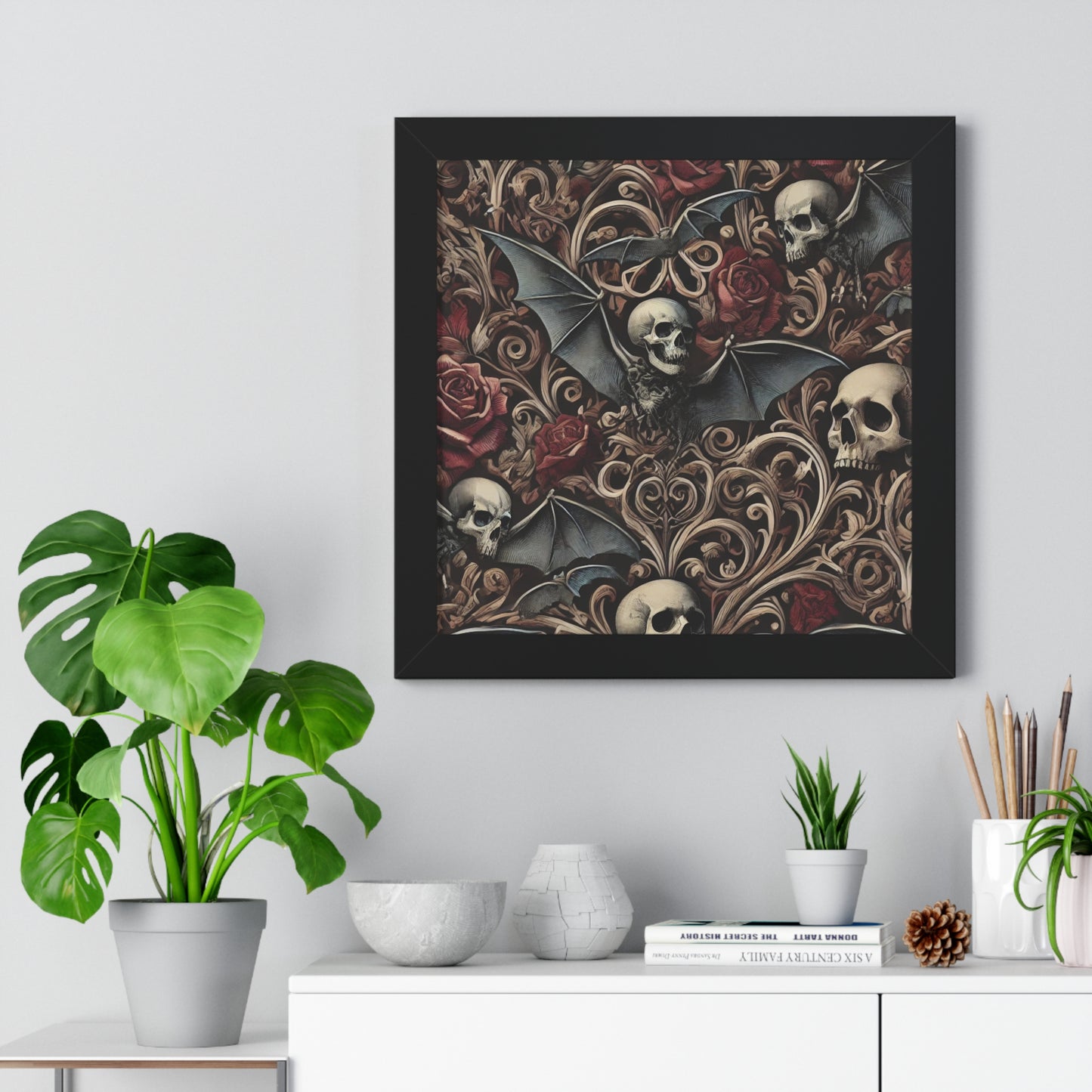 Nocturnal Elegy - Framed Vertical Poster