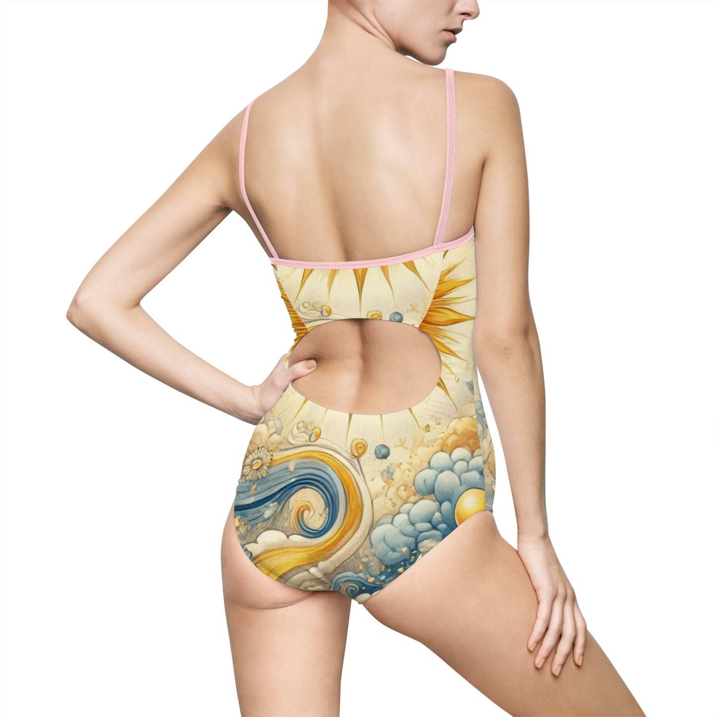 Celestial Radiance - Women's One-piece Swimsuit