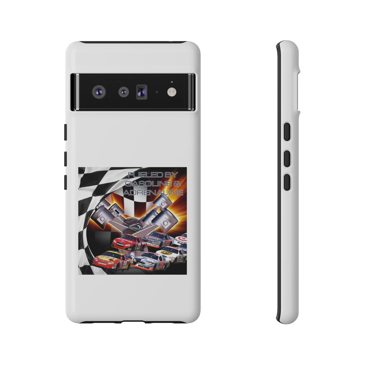 Fueled by Gasoline & Adrenaline - Tough Phone Case