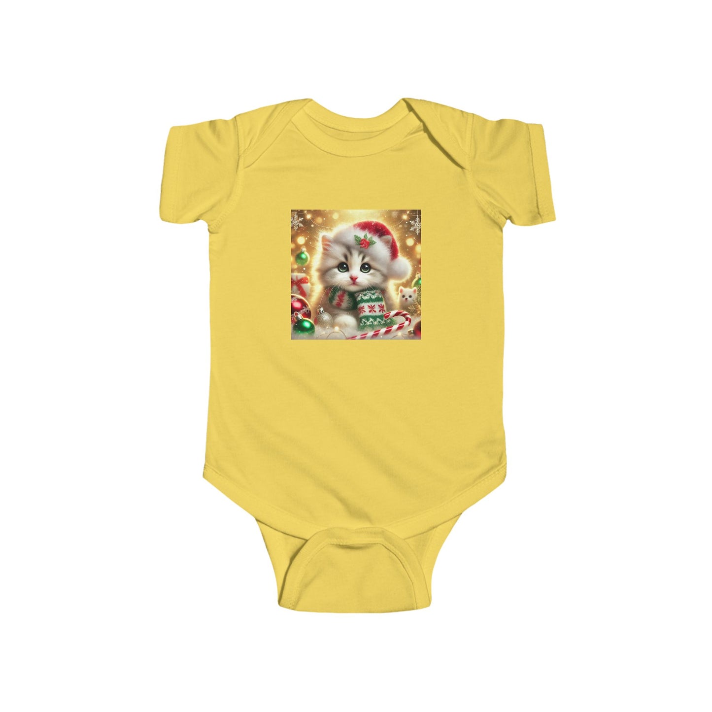 Purr-fectly Merry Christmas - Infant Fine Jersey Bodysuit