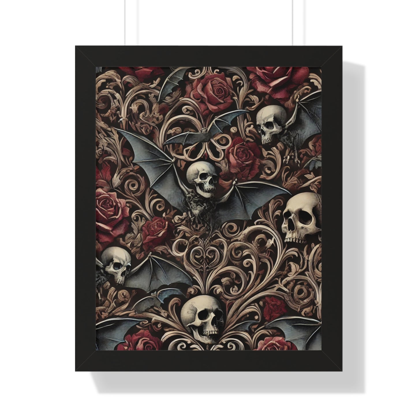 Nocturnal Elegy - Framed Vertical Poster