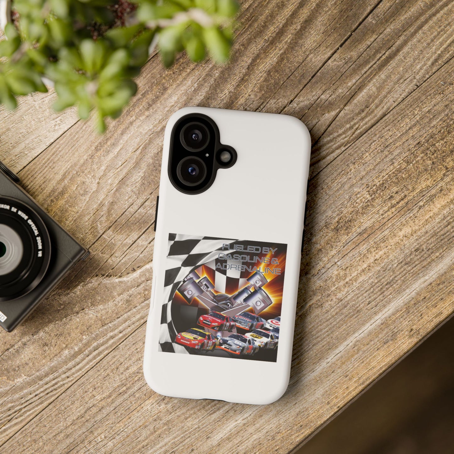 Fueled by Gasoline & Adrenaline - Tough Phone Case