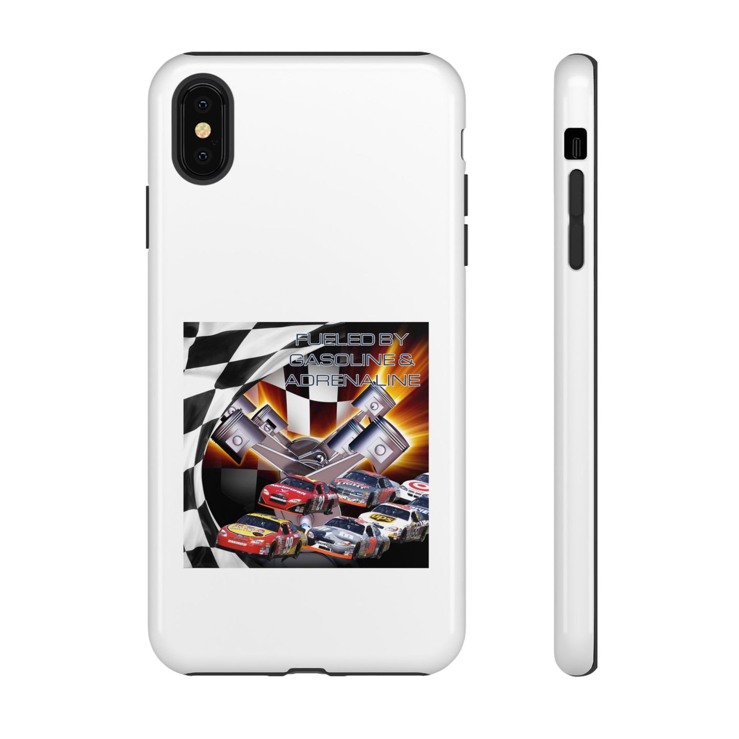 Fueled by Gasoline & Adrenaline - Tough Phone Case