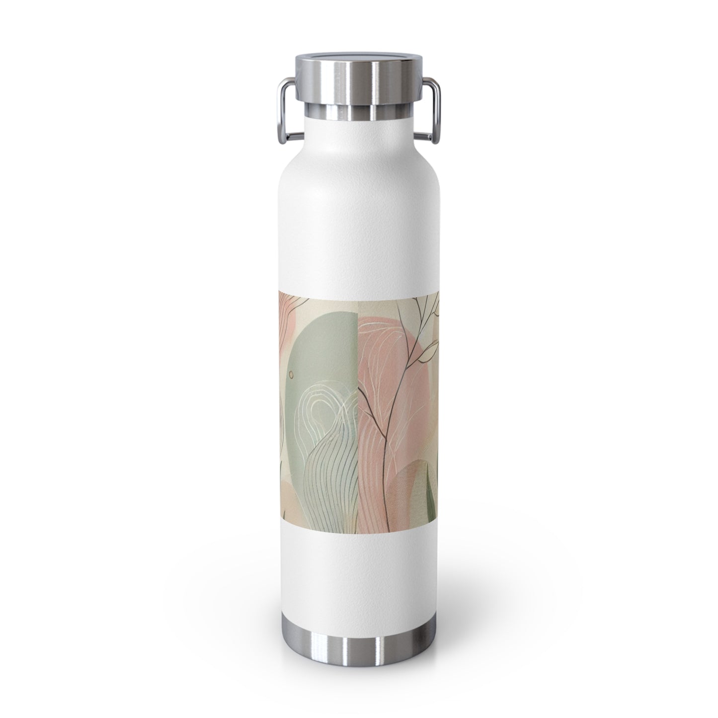 Botanical Breeze - Copper Vacuum Insulated Bottle, 22oz