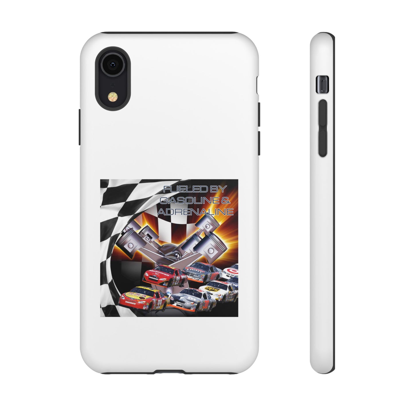 Fueled by Gasoline & Adrenaline - Tough Phone Case