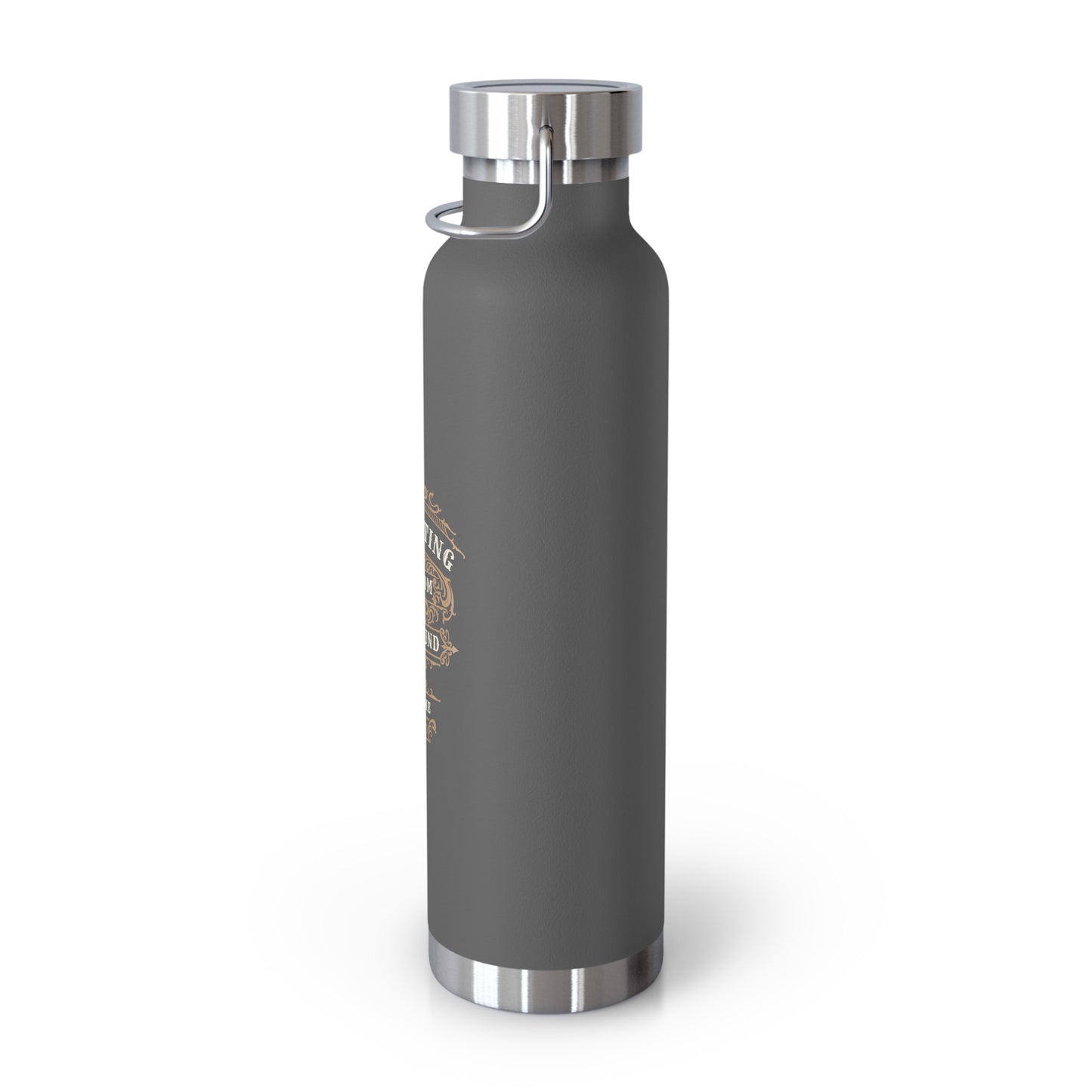 Protecting Freedom, One Round at a Time - Copper Vacuum Insulated Bottle, 22oz